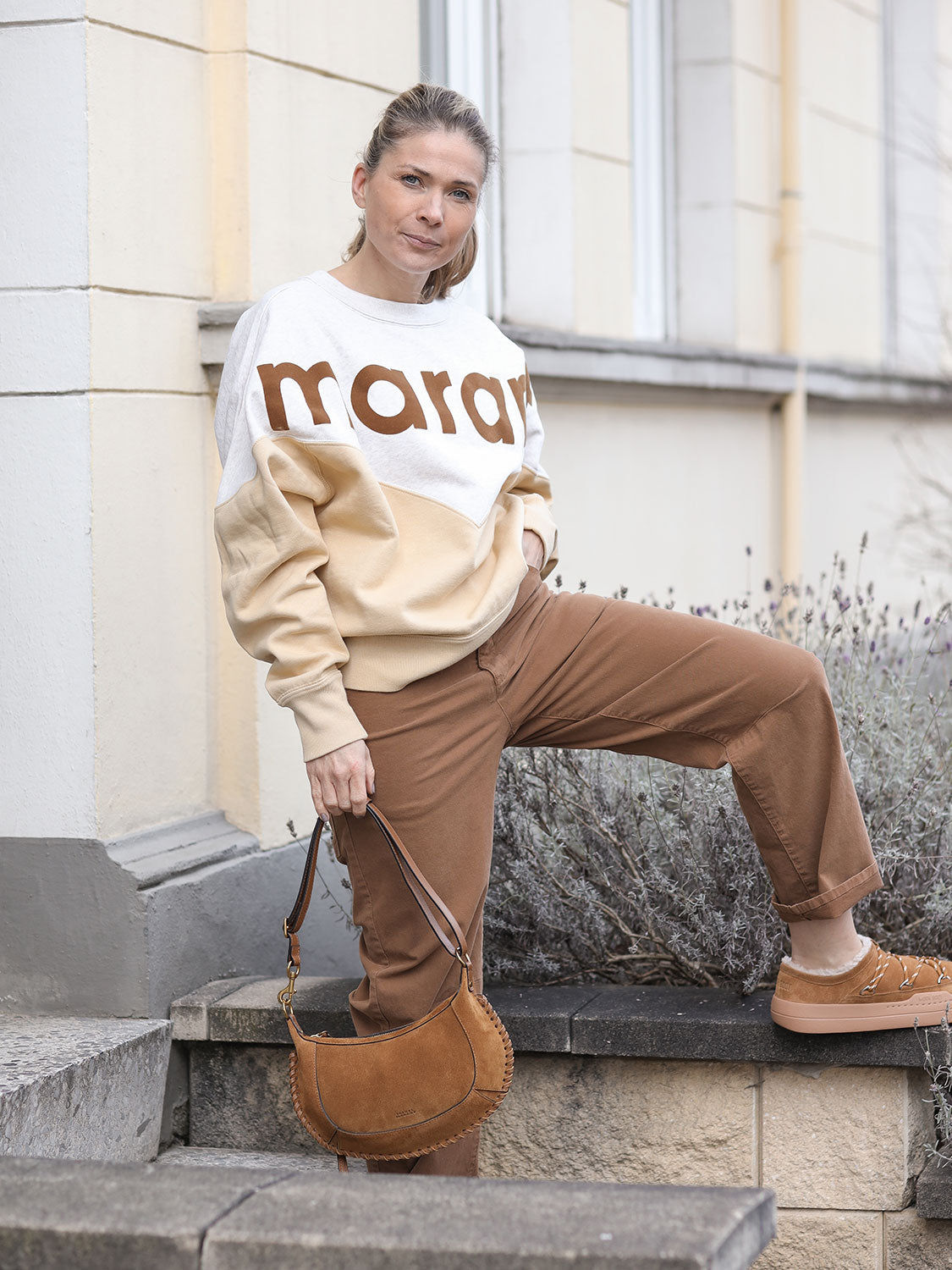 Houston - Sweatshirt aus Baumwolle mit Logo