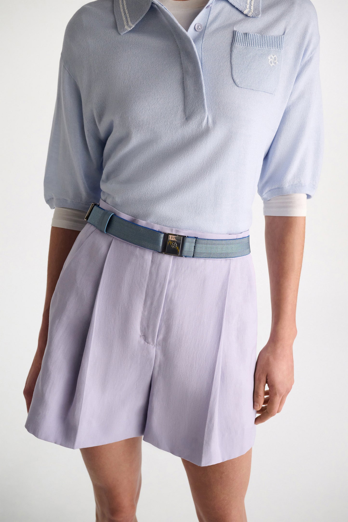 Summer Breeze Shorts aus leichtem Leinenmix mit luftiger Struktur