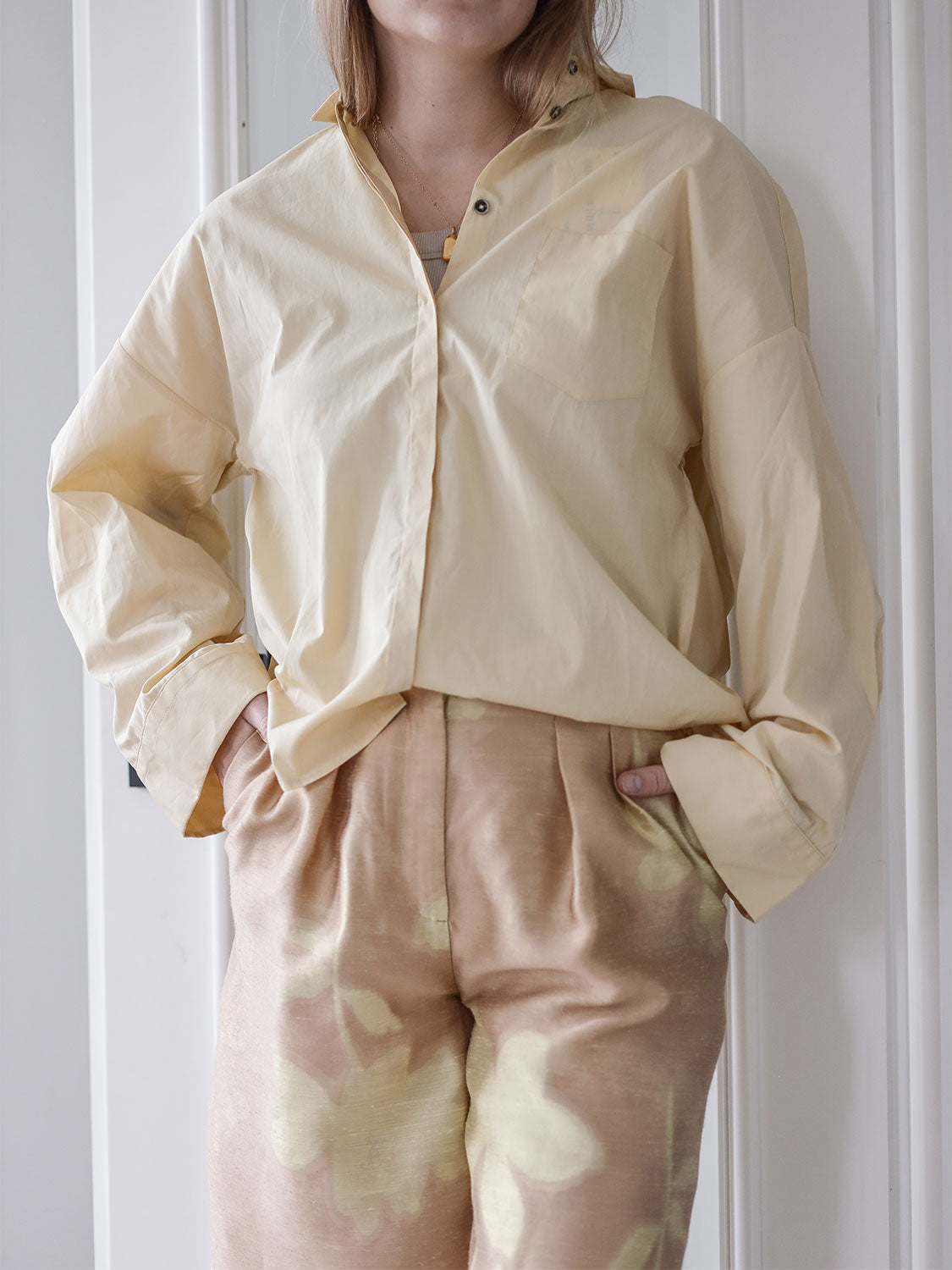 Hemd mit klarer Silhouette und moderner Oversize Passform