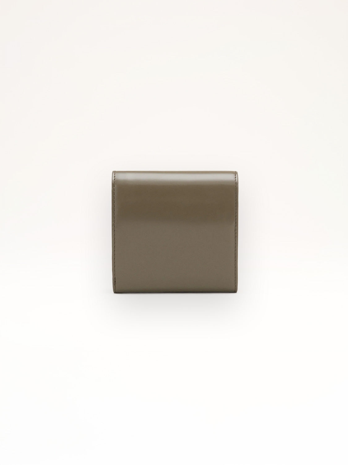 Portemonnaie aus glasiertem Leder