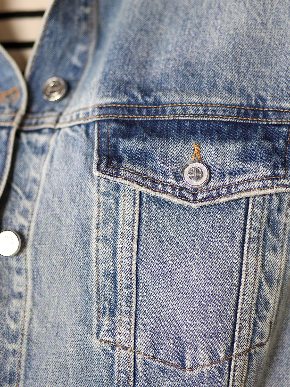 Rory – Ärmellose Jeansjacke