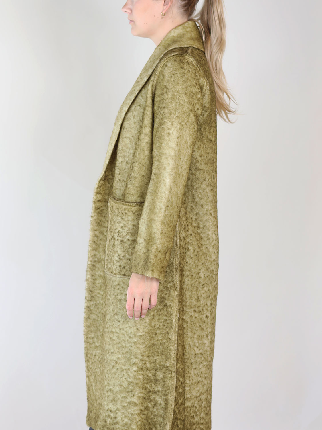 Mantel aus Alpacawolle