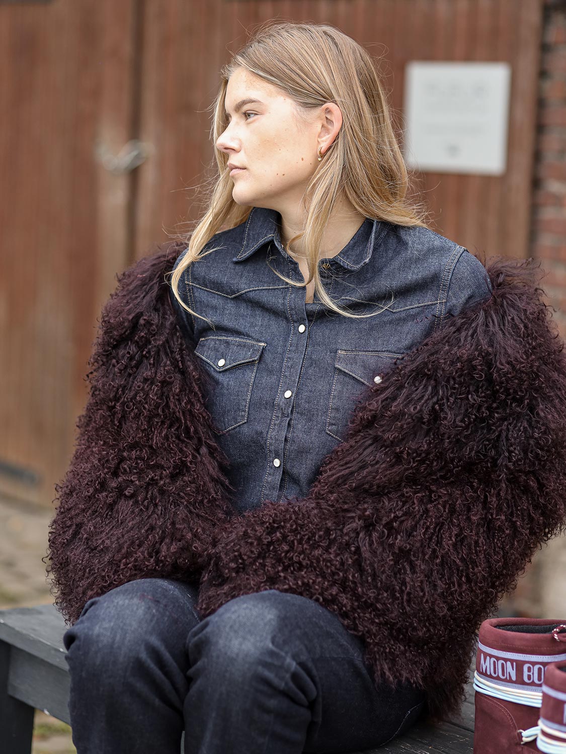 Travis – Bluse aus Jeans