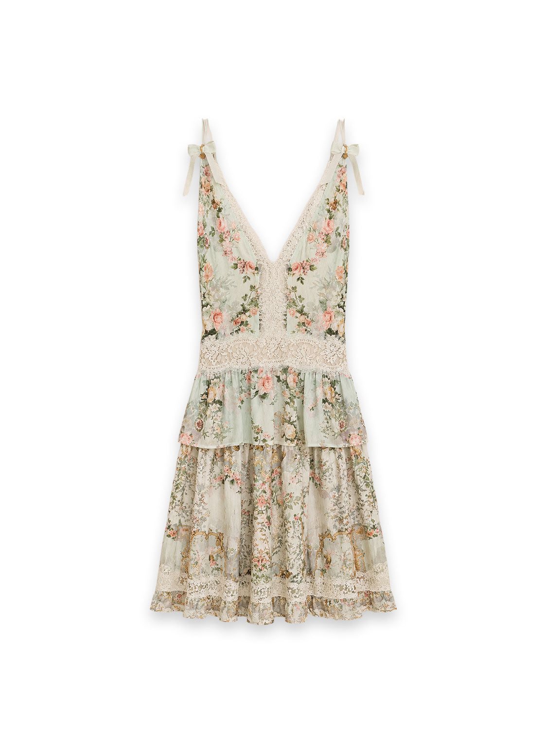 Trapeze Tiered Kleid
