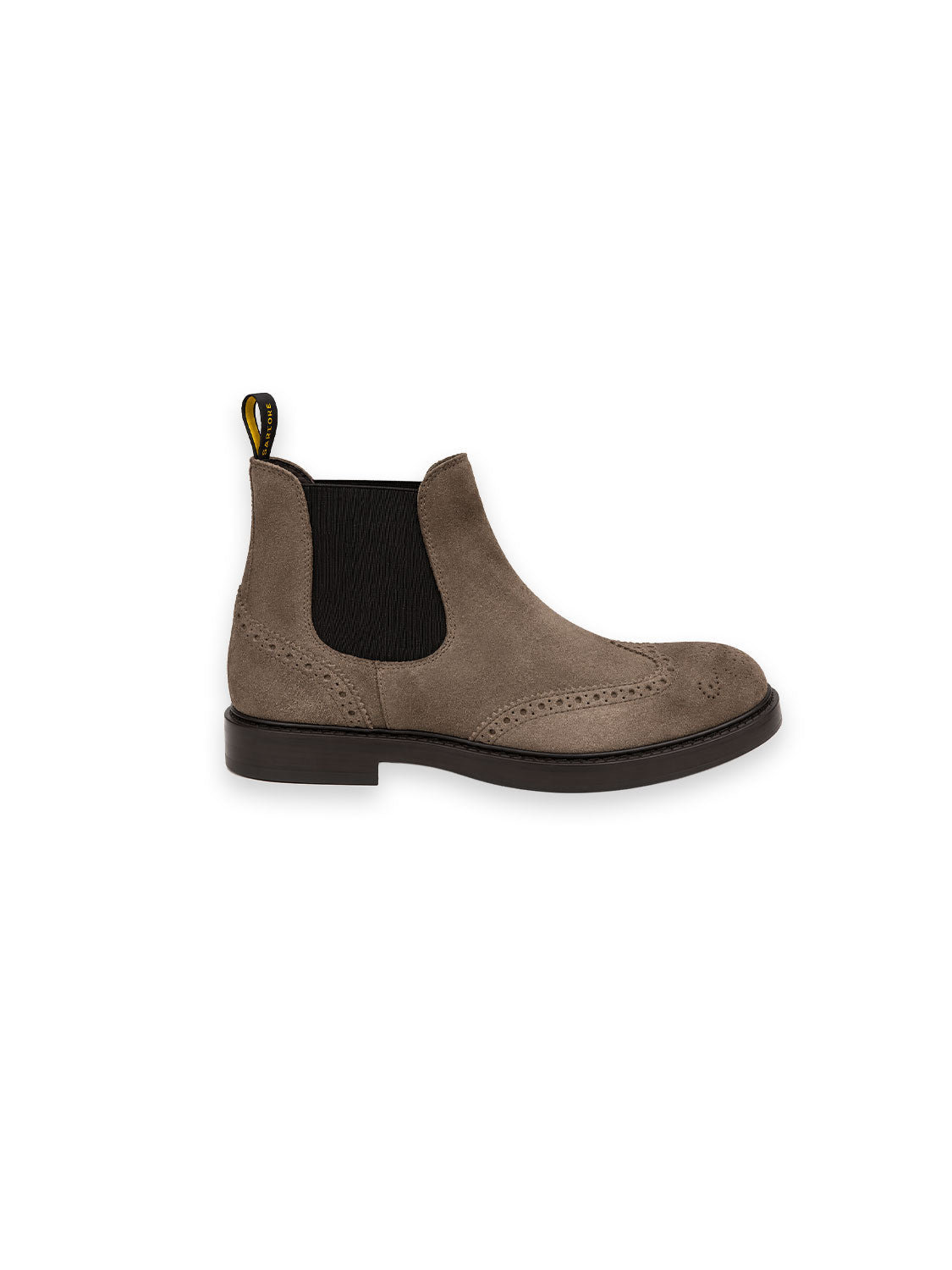 Beatles Corda Halbstiefel – Veloursleder mit klassischen Brogue-Details