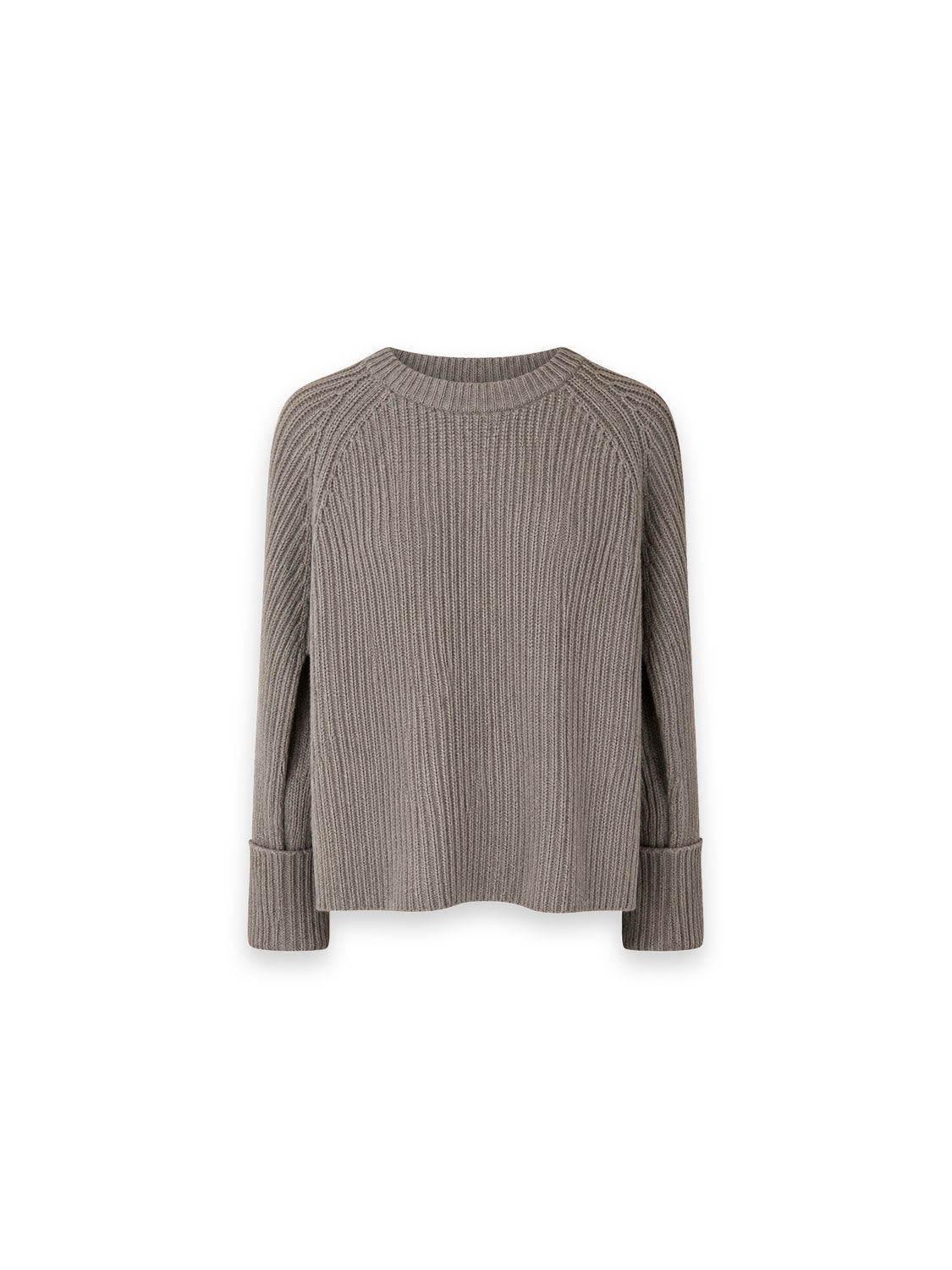 Haidee Pullover – Gerippter Strick mit Raglan-Design