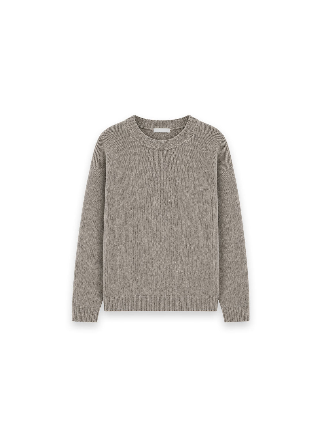 Rundhals Pullover aus Cashmere