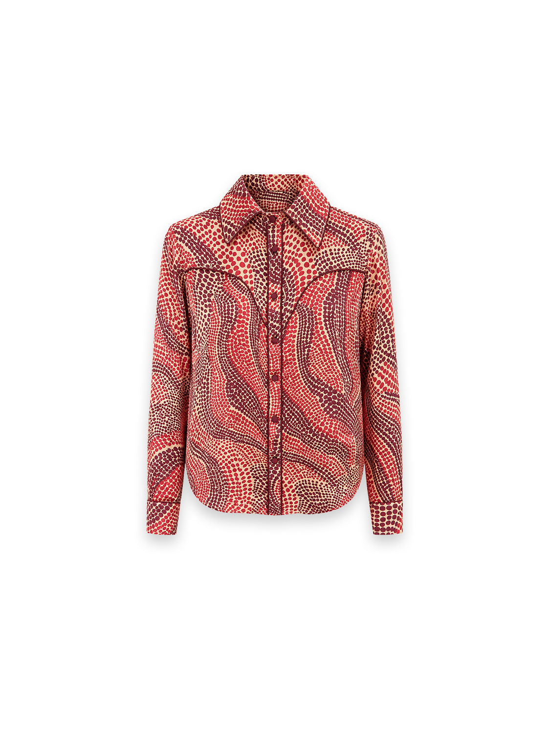 Root Australia Print Bluse