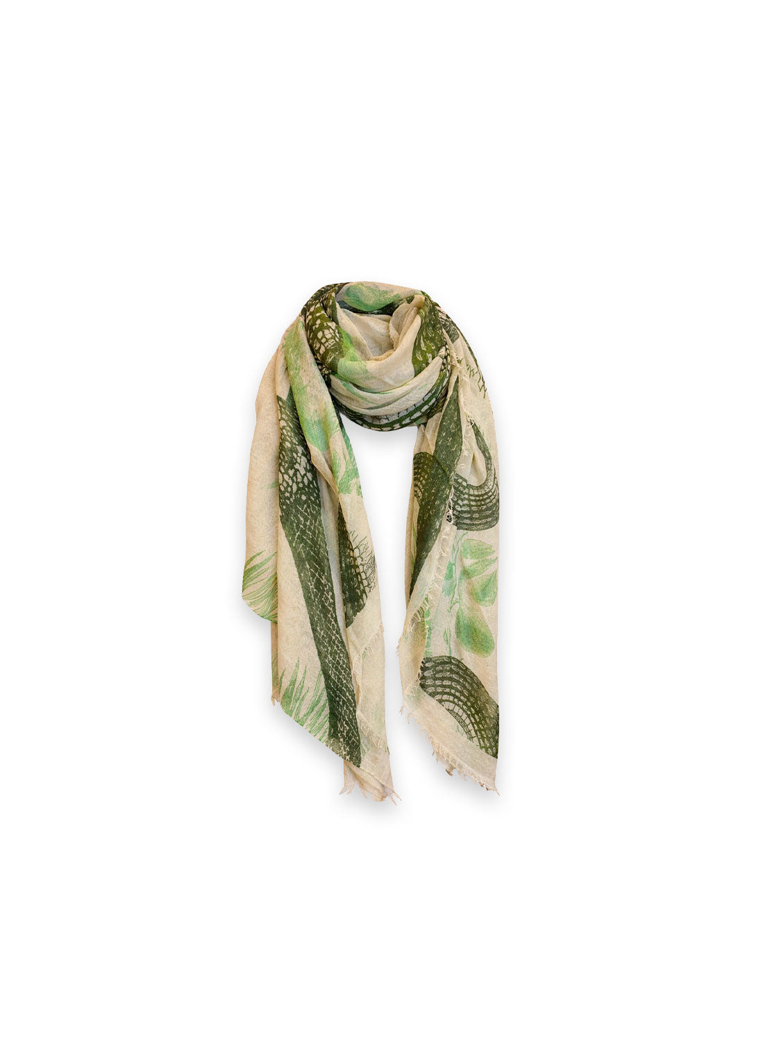 Felted Stole Print Garden Eden – mit kunstvollem Naturprint