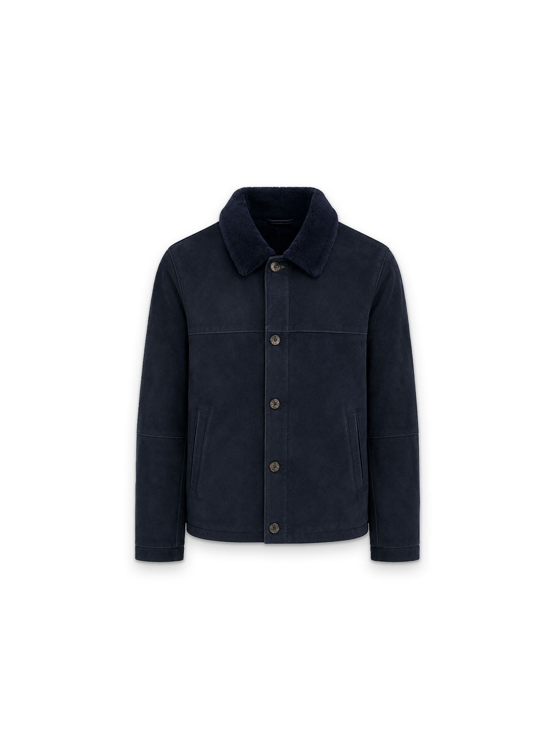 Jacke mit Fellkragen
