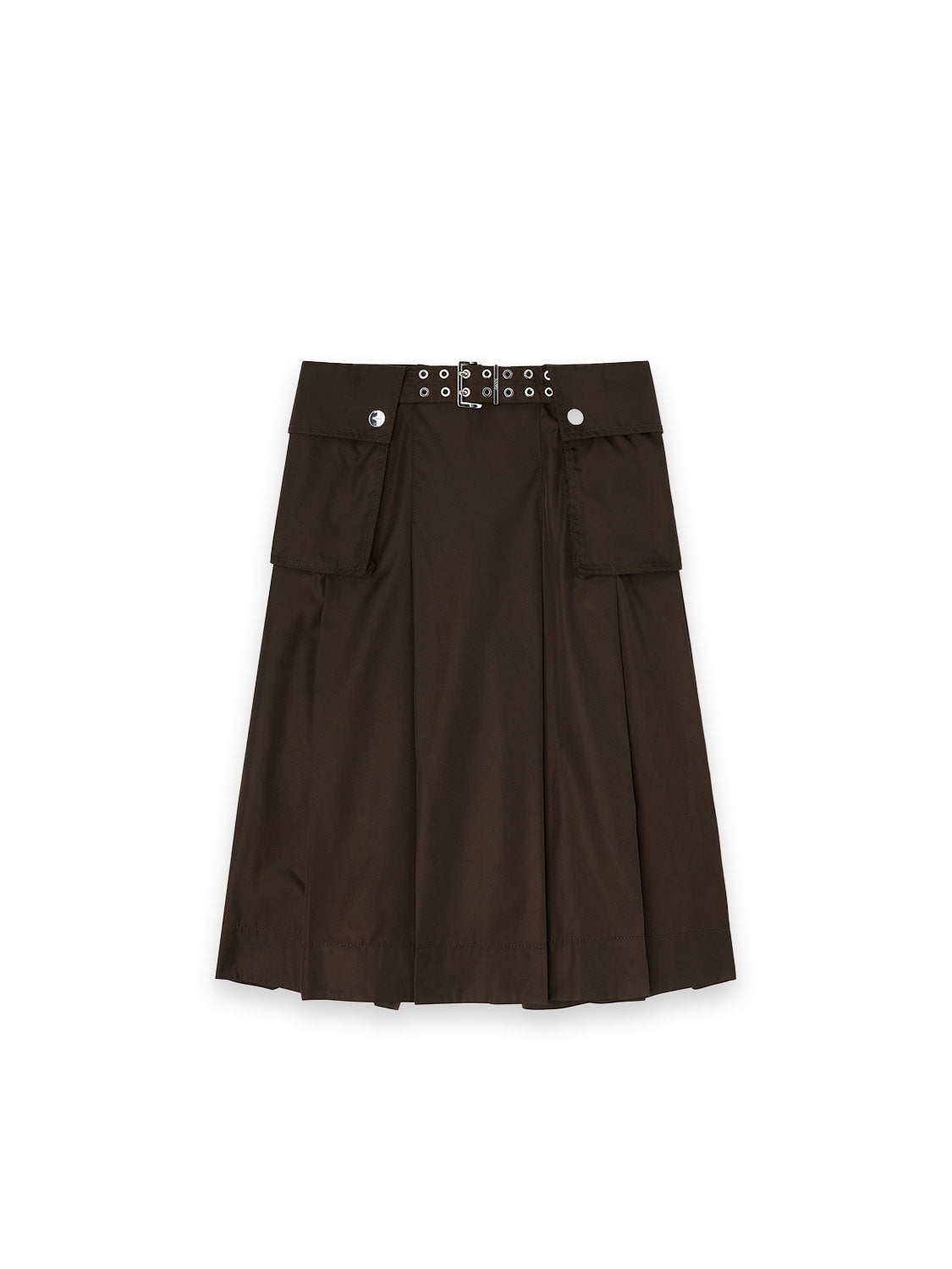 Skirt - Duchess pleated skirt made of nylon