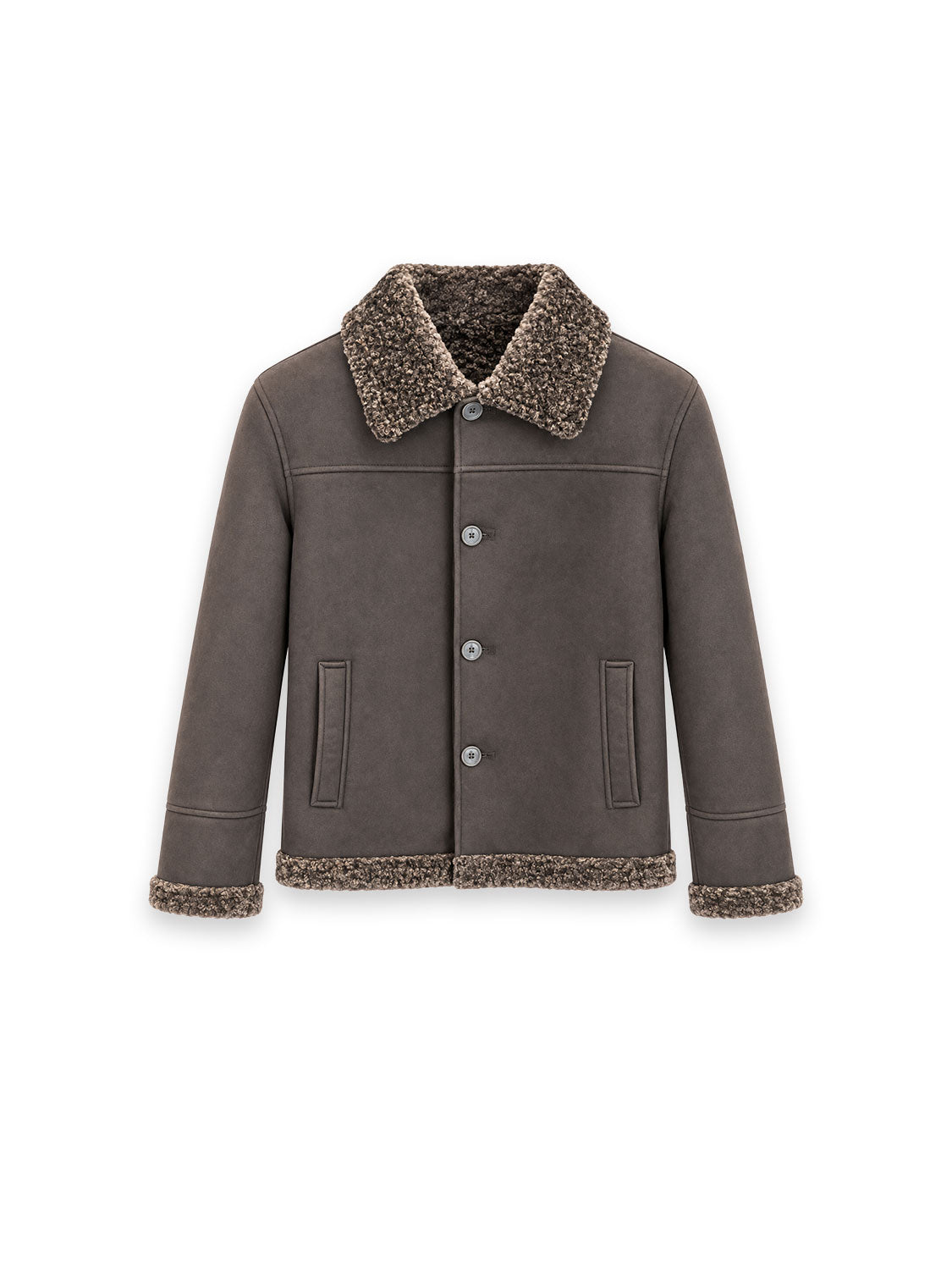 Knitted Half Coat