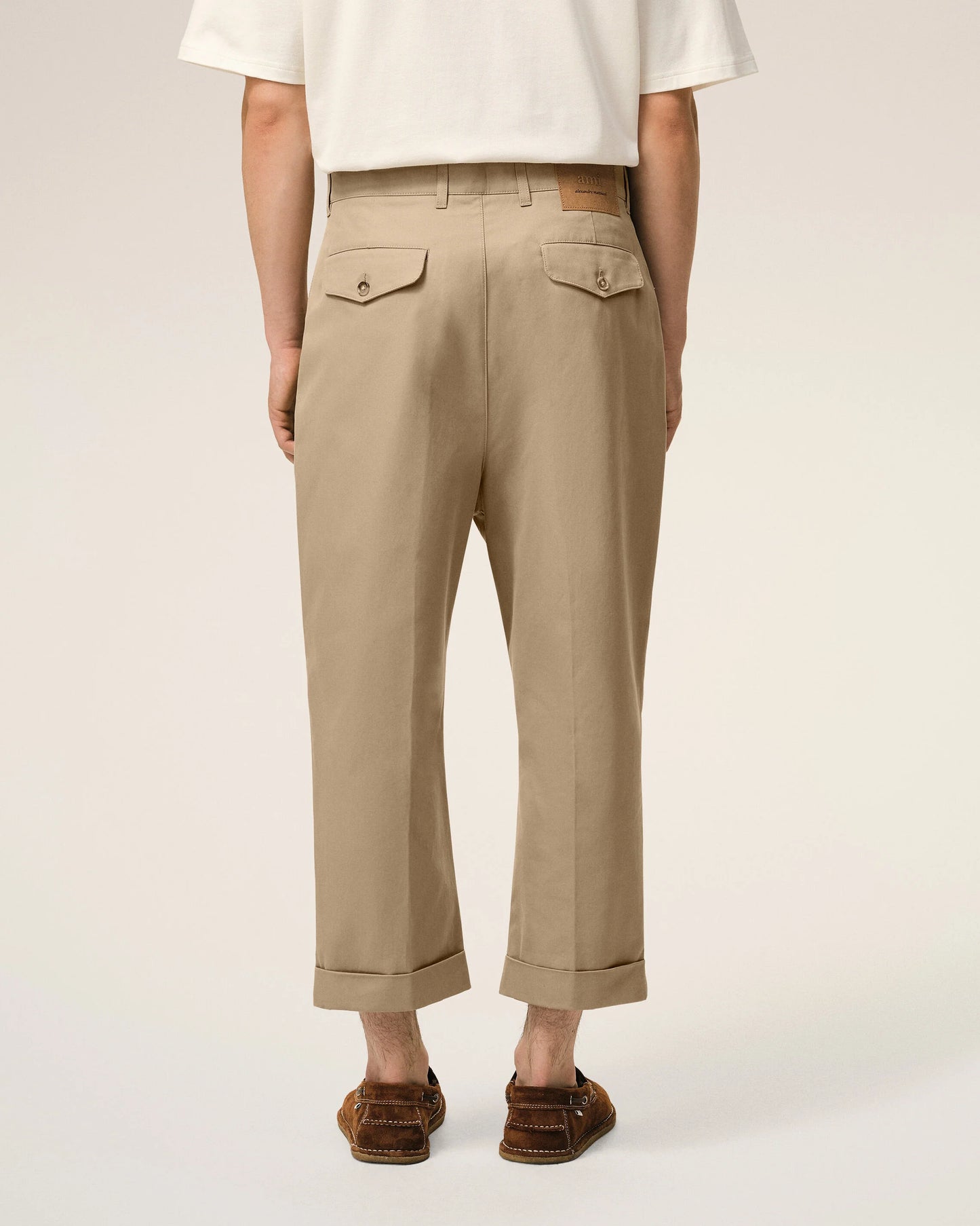 AMI Paris Tailored Cropped Hose