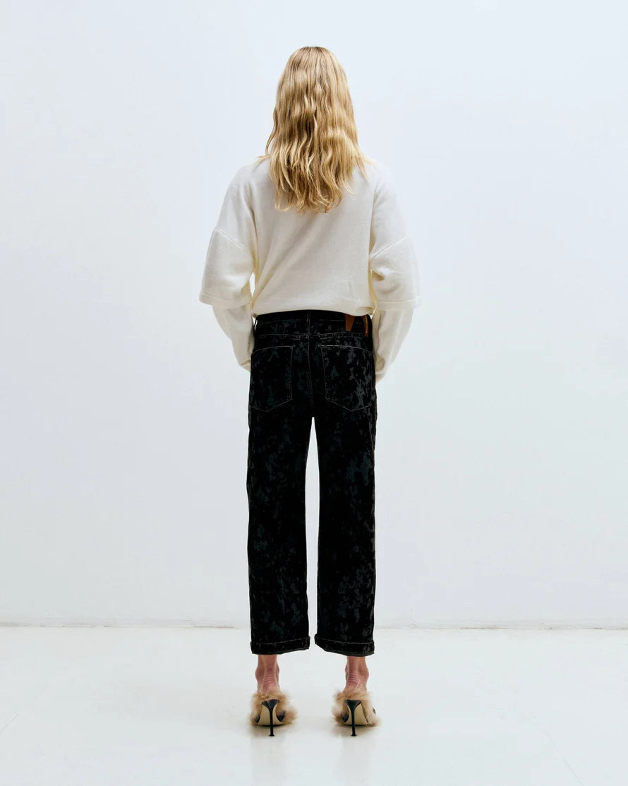 Lizzie Jeans mit Flock Waschung