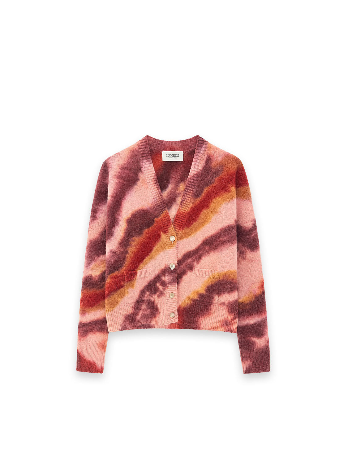 Strickjacke Ausdrucksstarker Print