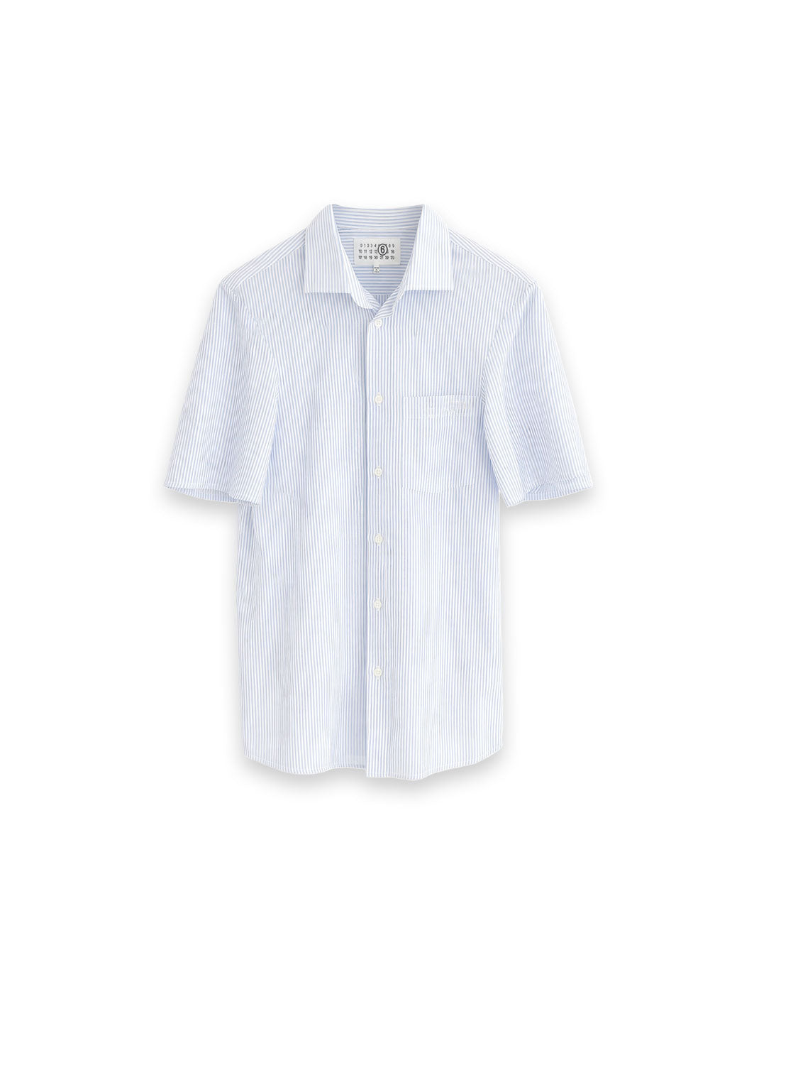 Streifen Baumwoll Kleid