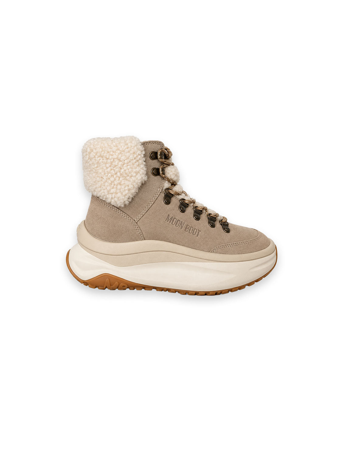 MOON247 Sneaker mit markanter Plateausohle