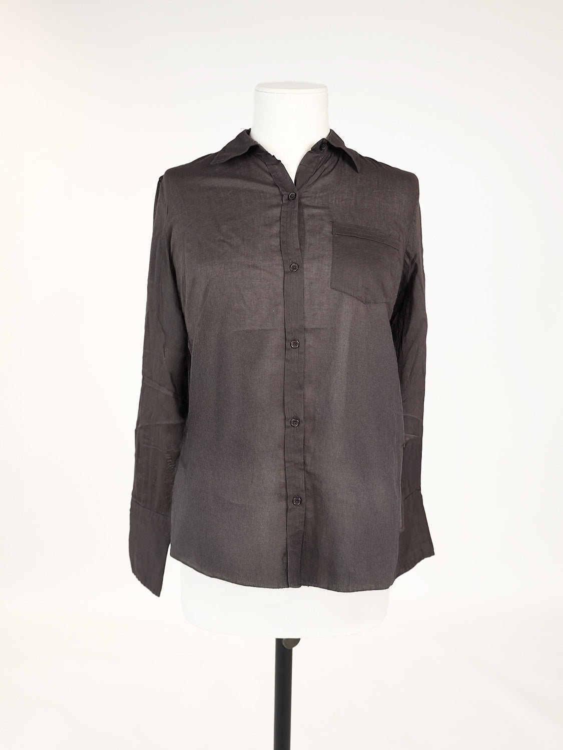 Bluse mit Brusttasche