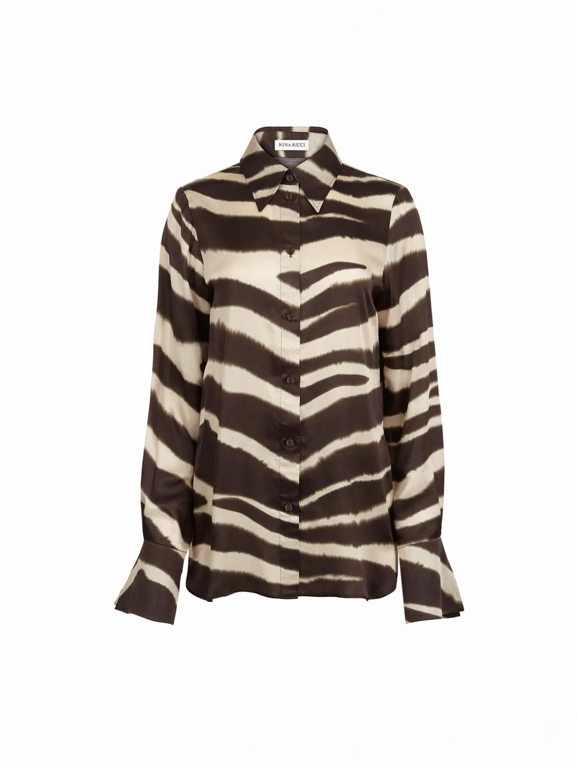 Bluse im Zebramuster