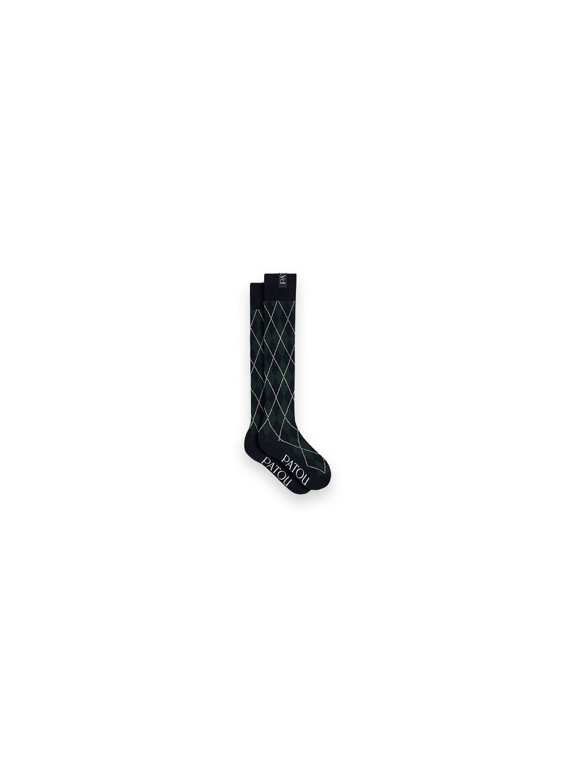 High Socks mit Muster