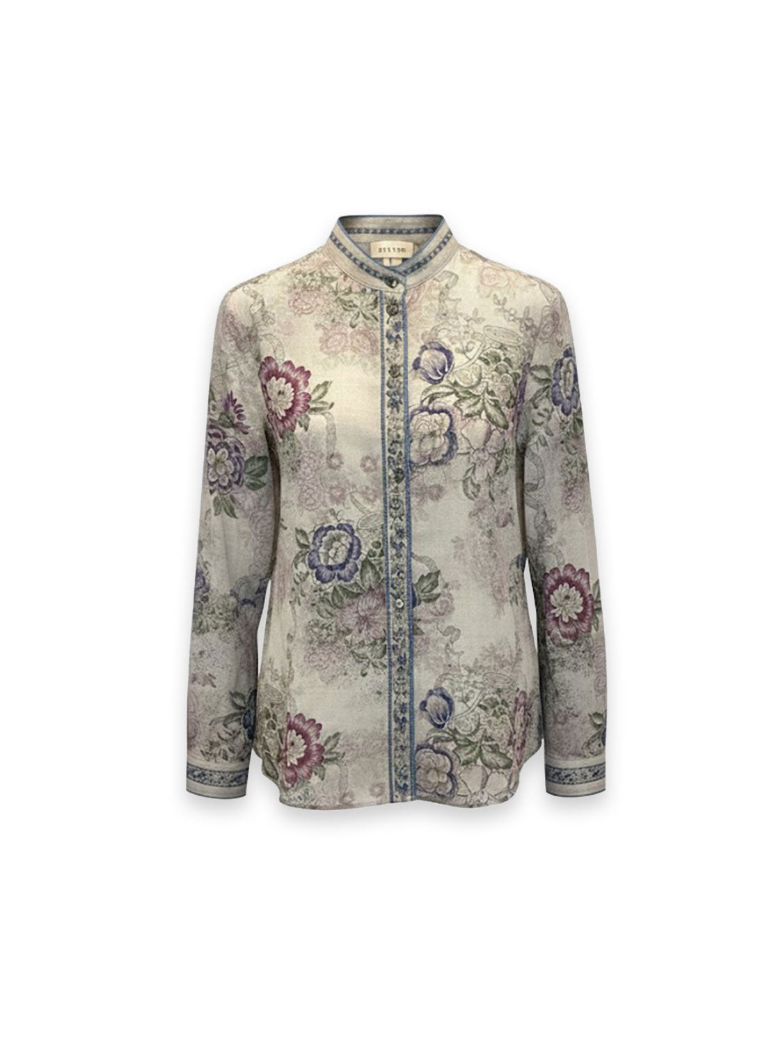 Long Sleeve - Bluse mit floralem Print