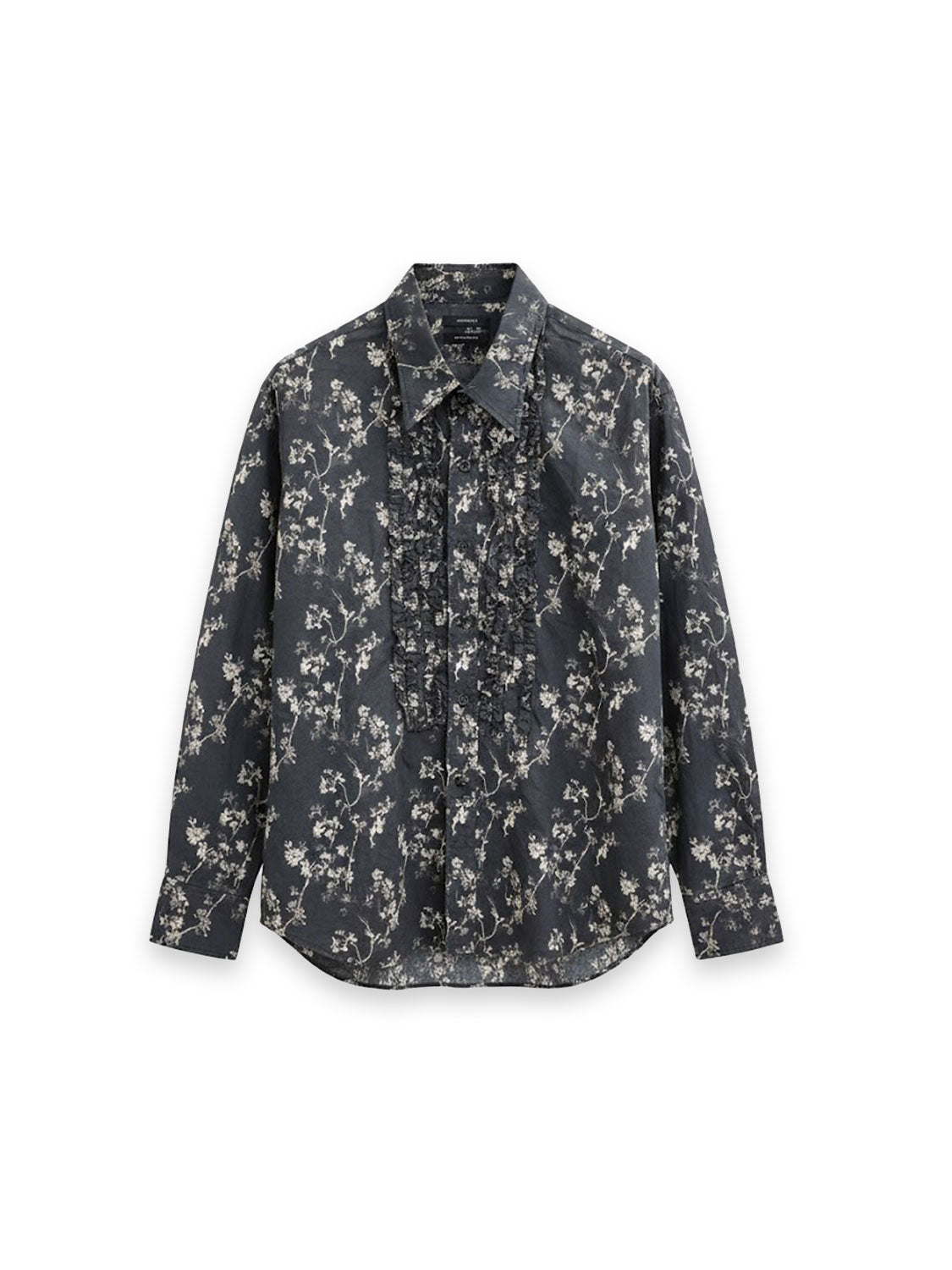 Bluse - Oversized Shredded Flowerprint