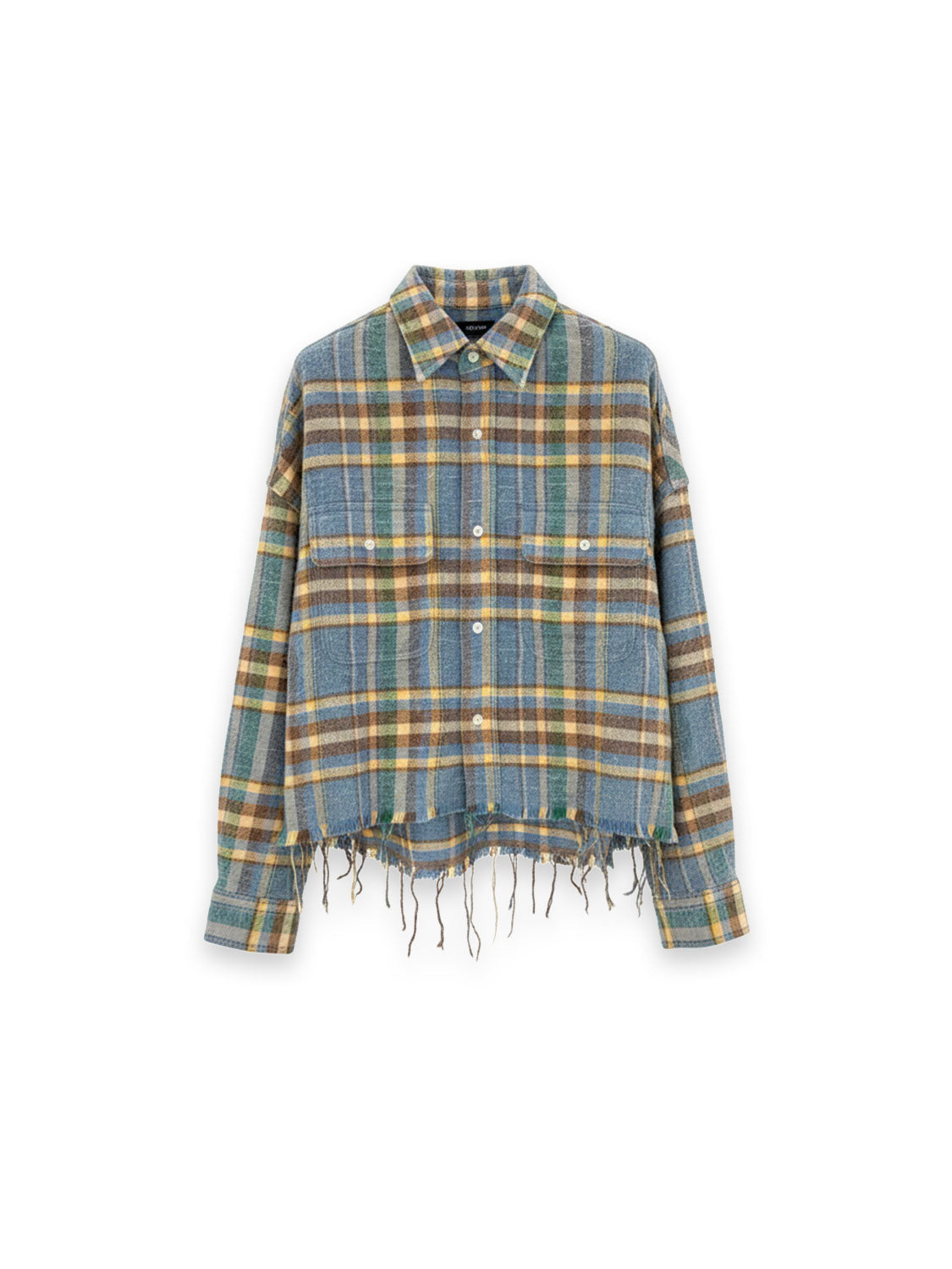 Cropped Work Oversize Bluse