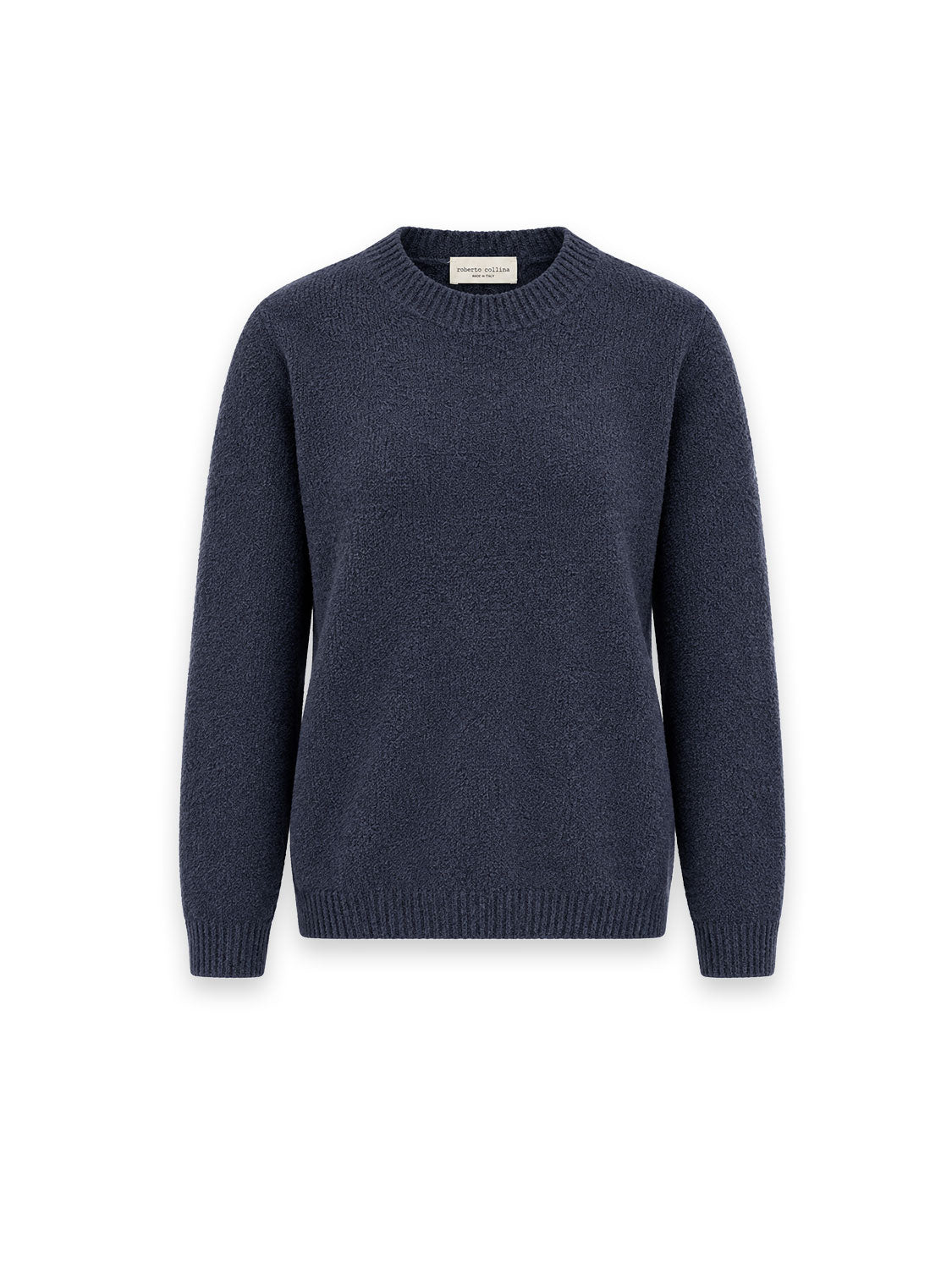 Girocollo ML Pullover mit strukturierter Strickoptik