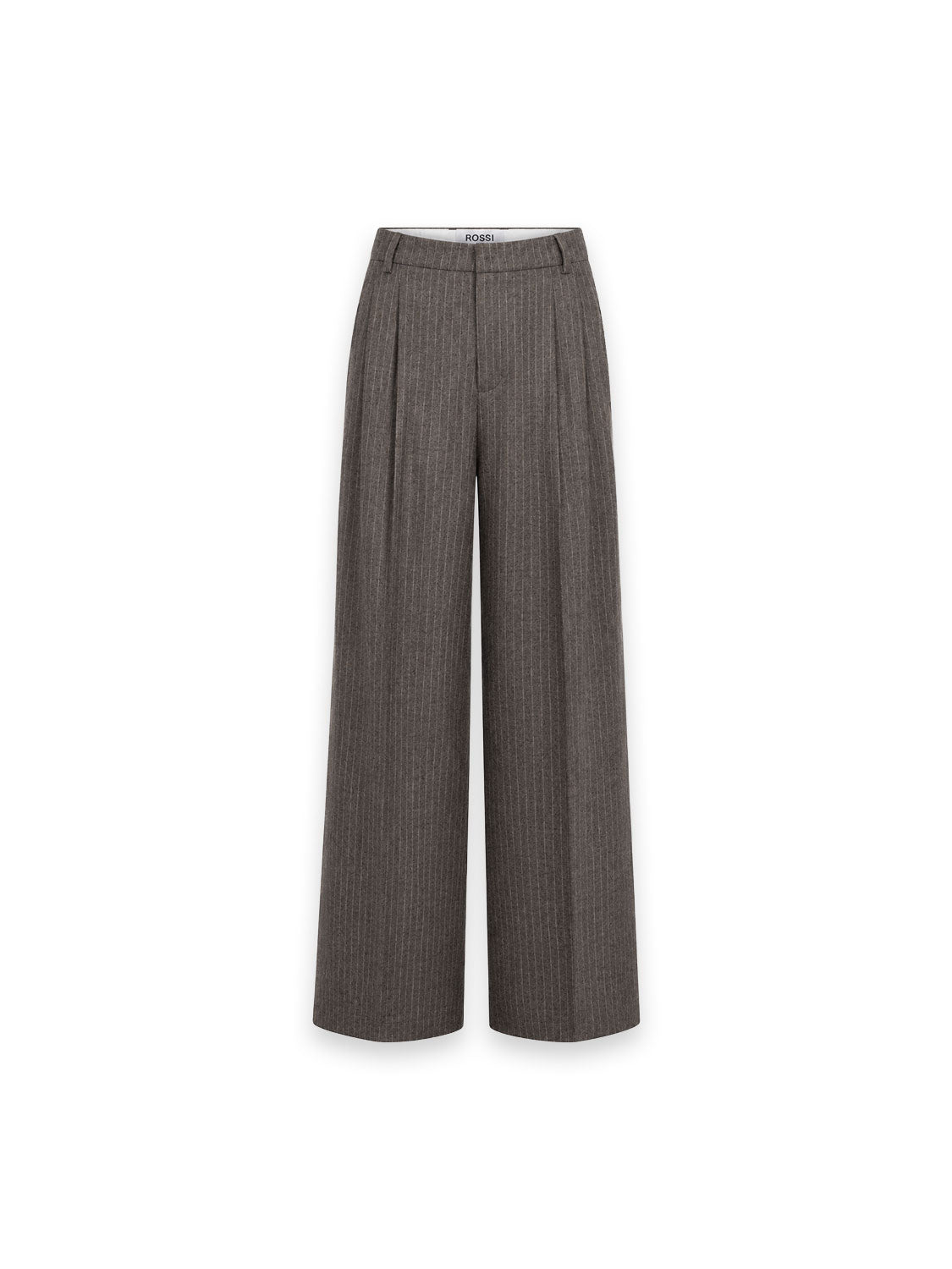 Zeyn Hose mit feinem Nadelstreifenmuster und weitem Bein