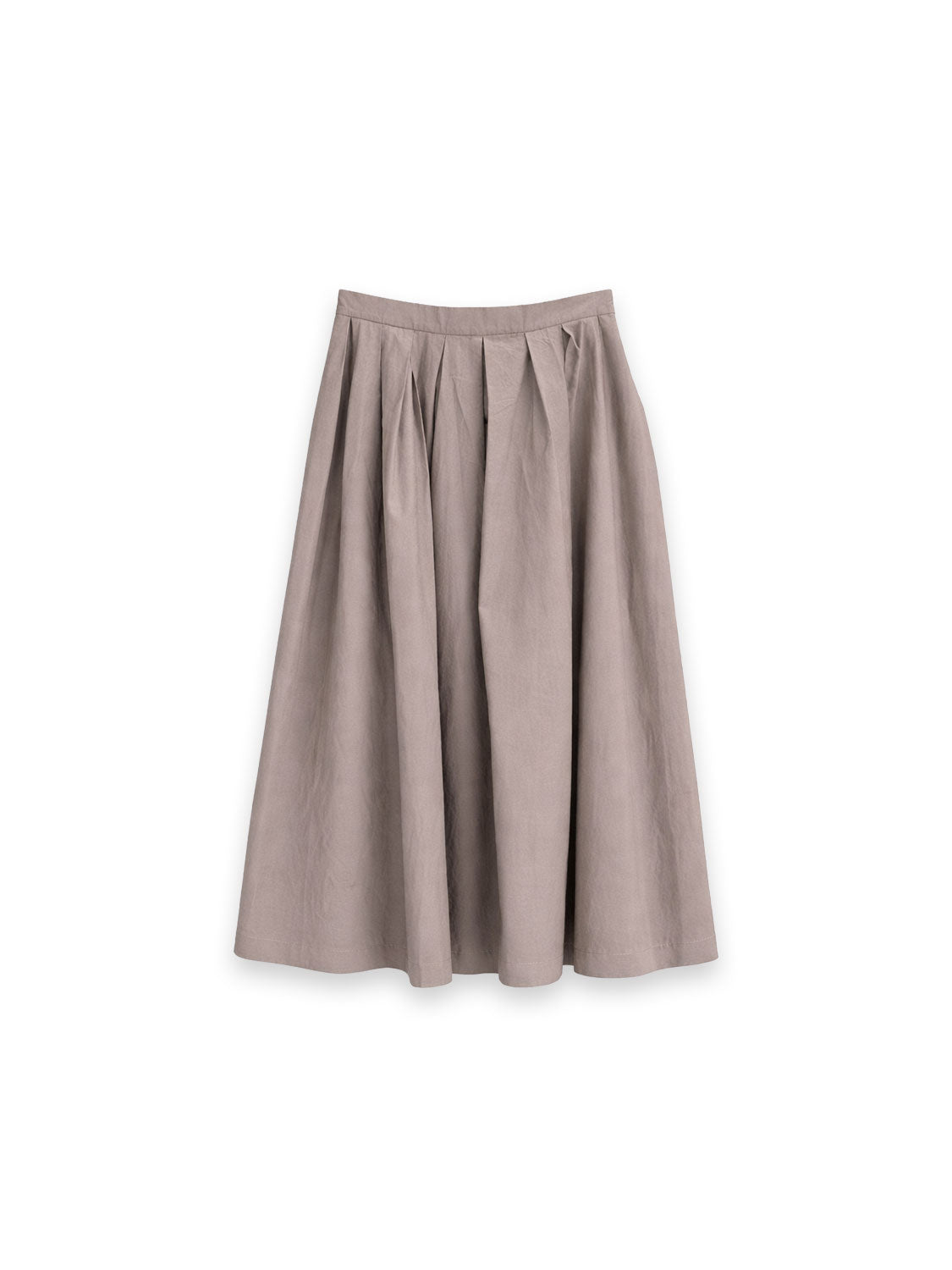 Pleated Midi Skirt