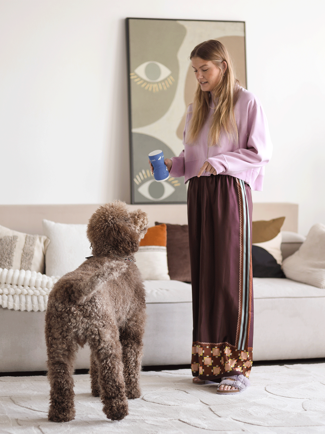 Wilson - Seidenhose mit Muster