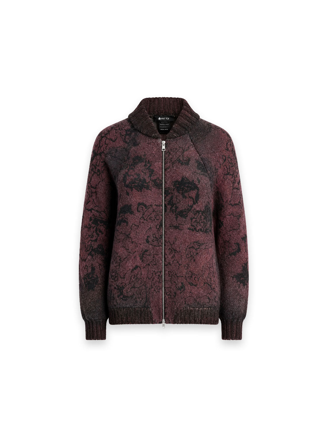 Strickjacke mit Merinowolle