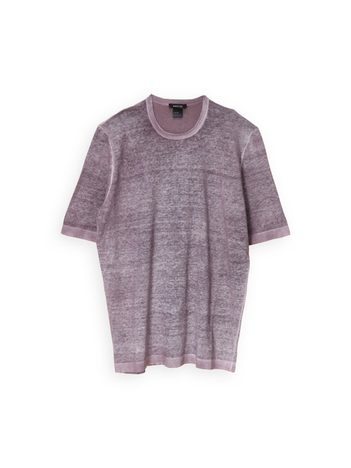 Kurzarm Shirt aus aus Leinen-Baumwoll-Mix