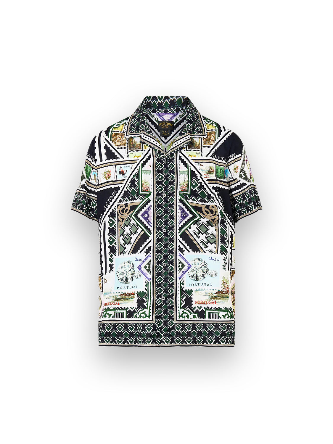 Kurzarmhemd mit Muster