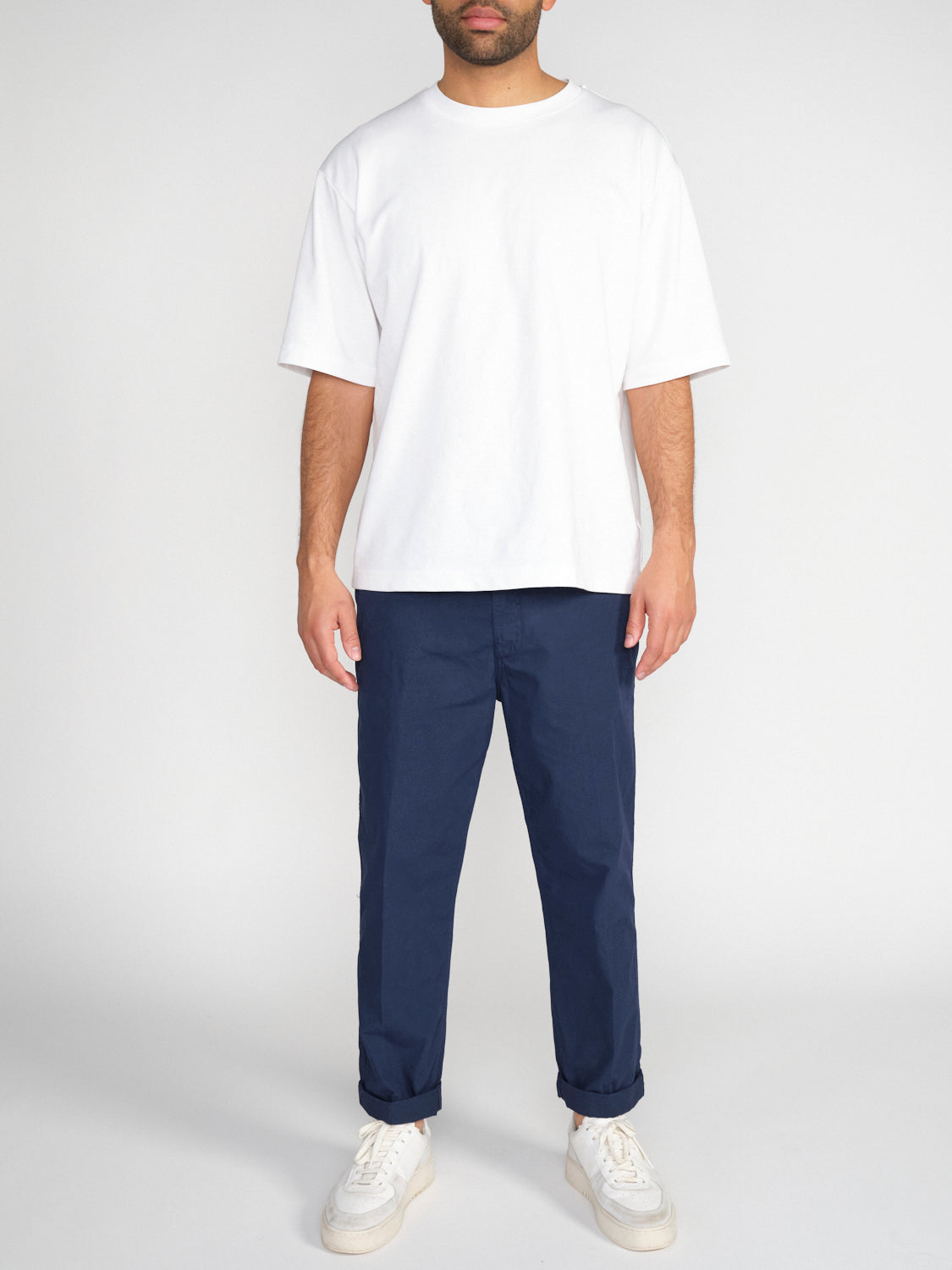 Baumwoll-Hose im Chino-Stil