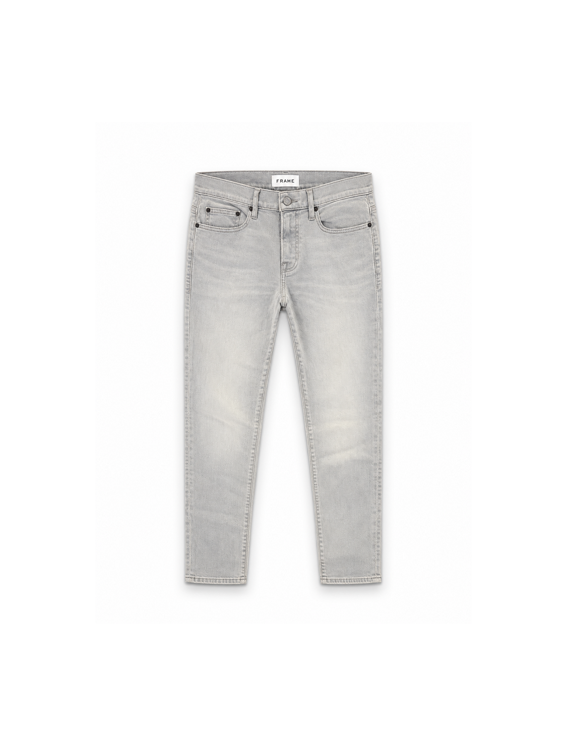 FRAME L’Homme Slim Jeans mit schmalem Bein – Vorderansicht