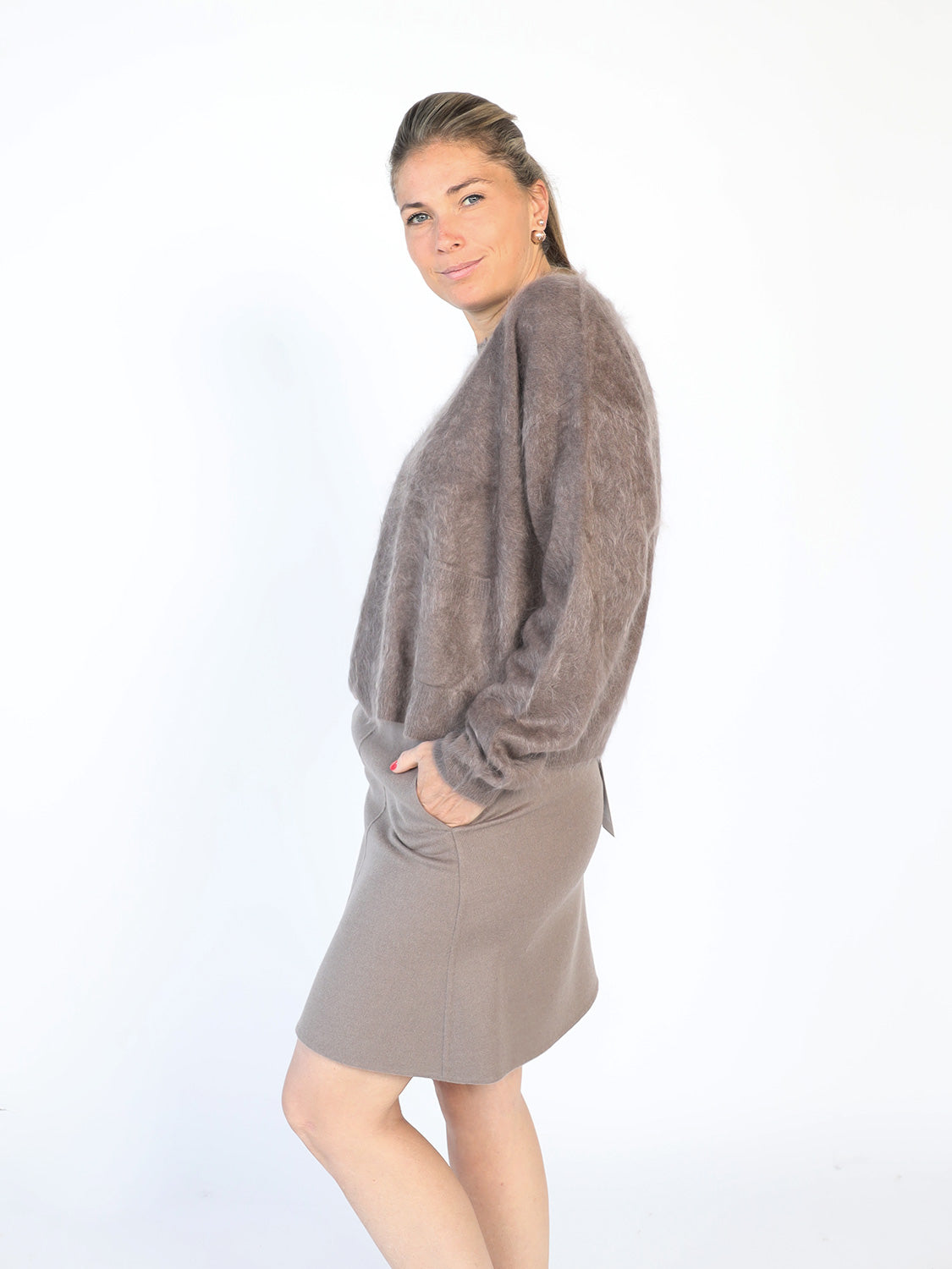 Daniela – Rock aus einer Cashmere-Wolle Mischung