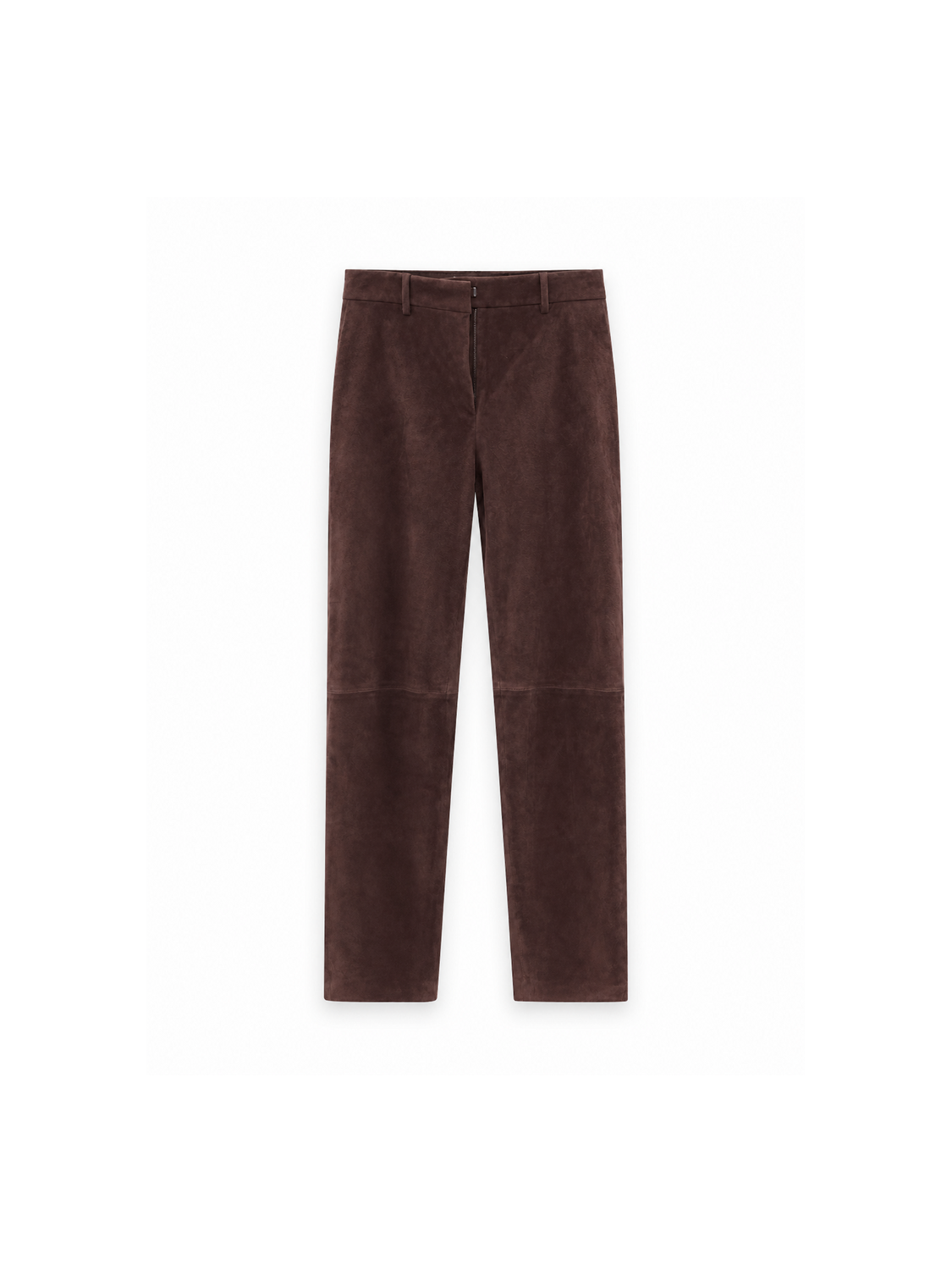 JOSEPH New Coleman Stretch-Velourslederhose – Vorderansicht