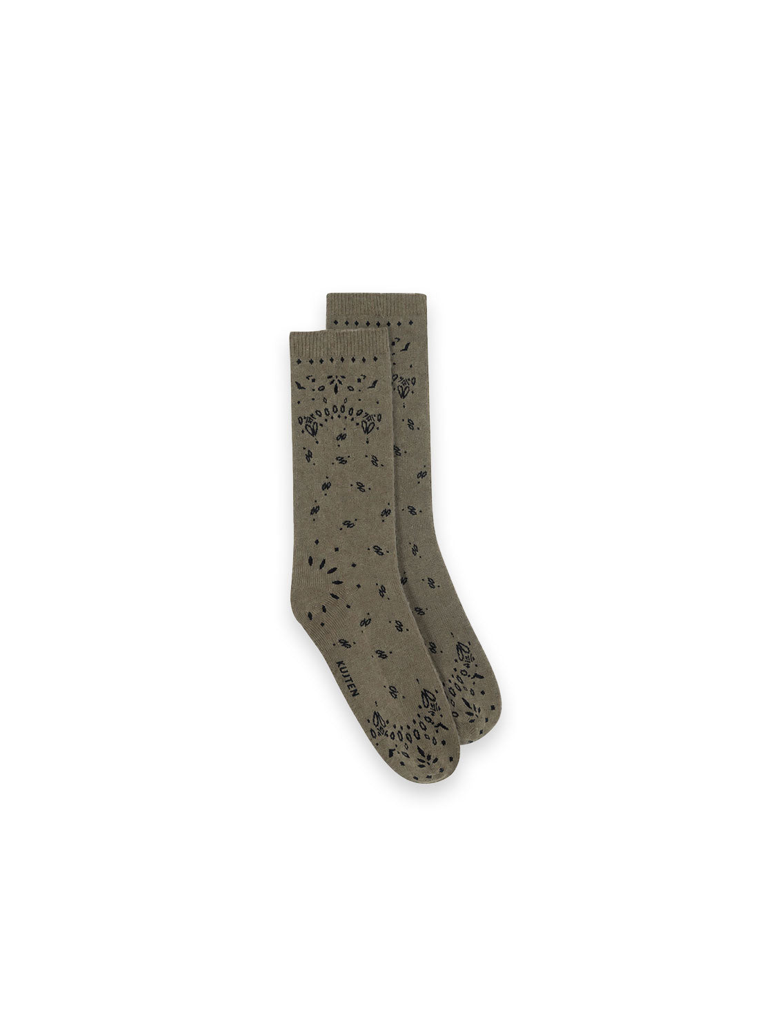 Socken mit Muster