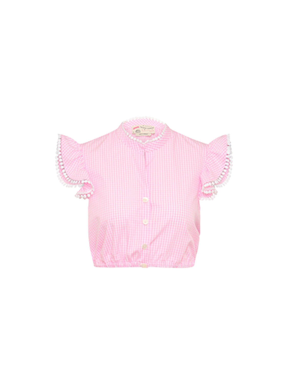 Dirndlbluse aus Baumwolle