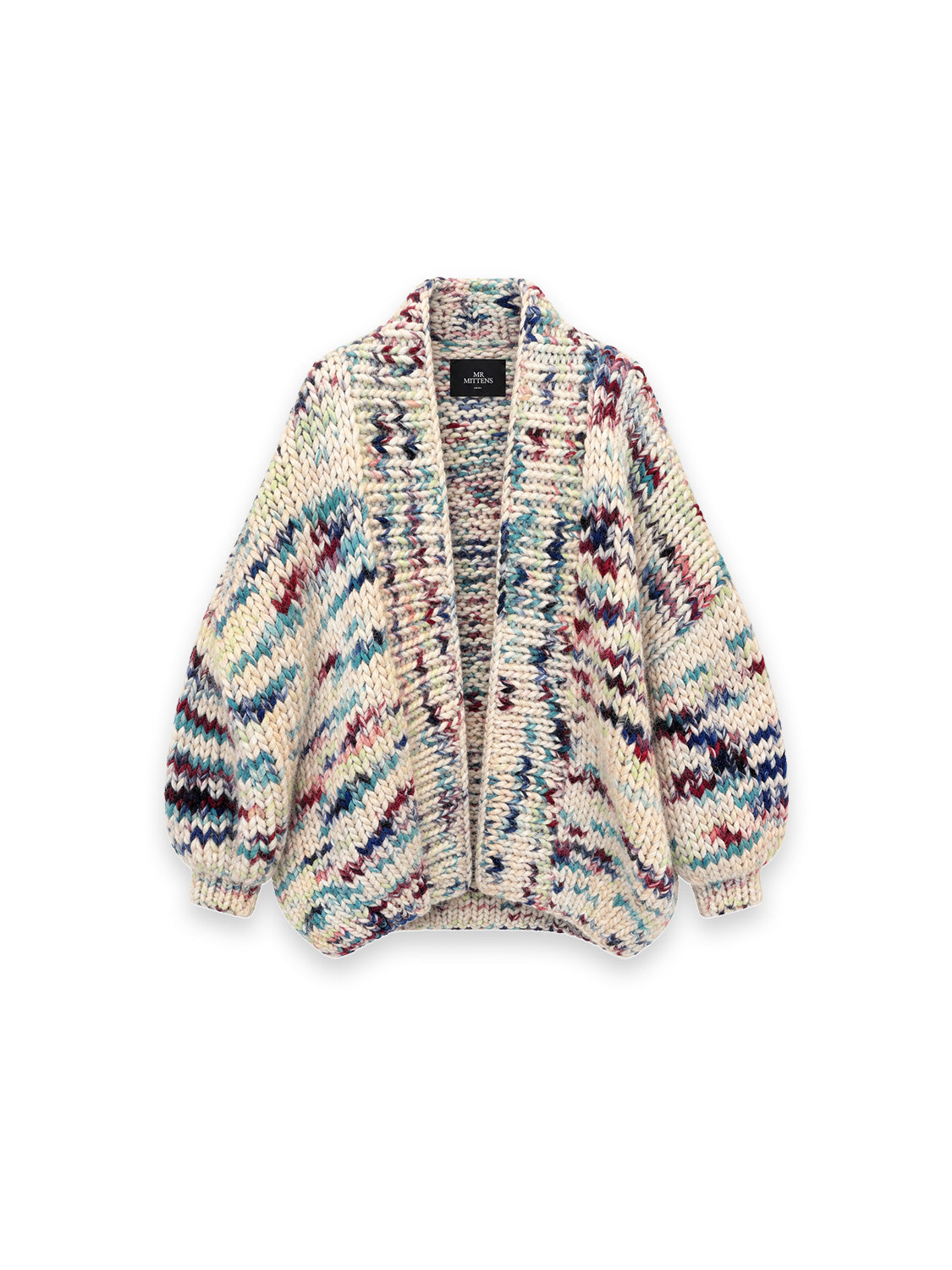 Kimmie Chunky Knit Cardigan aus Wolle