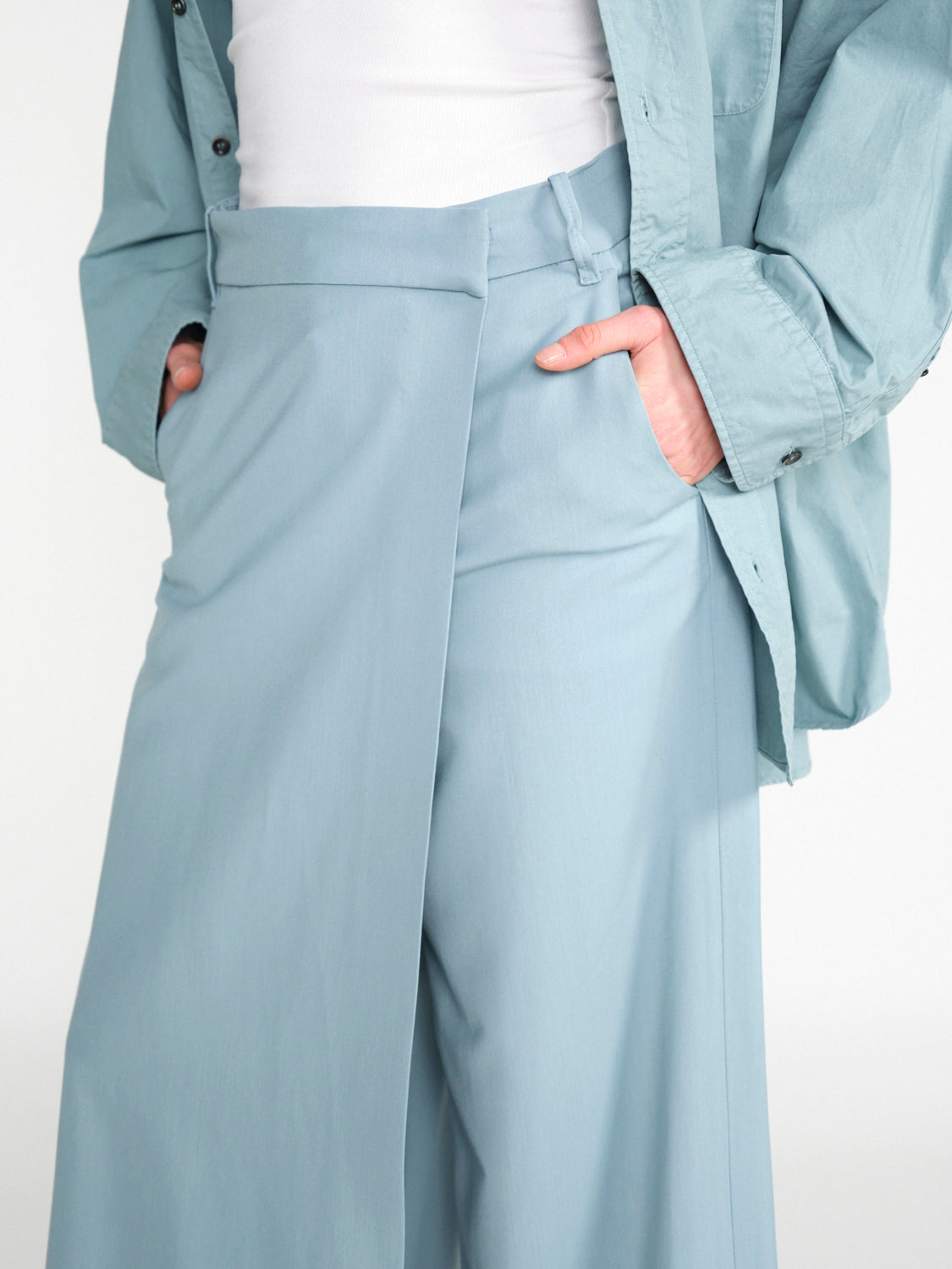 Lea – Stretchige Culotte mit Layer-Detail