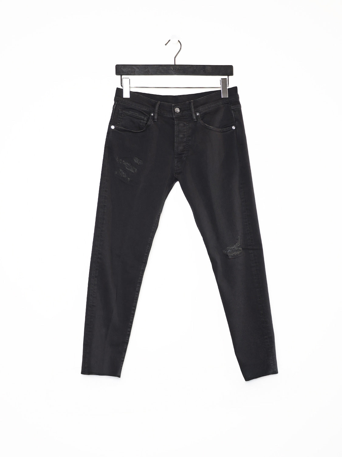 Jeans mit distressed Details