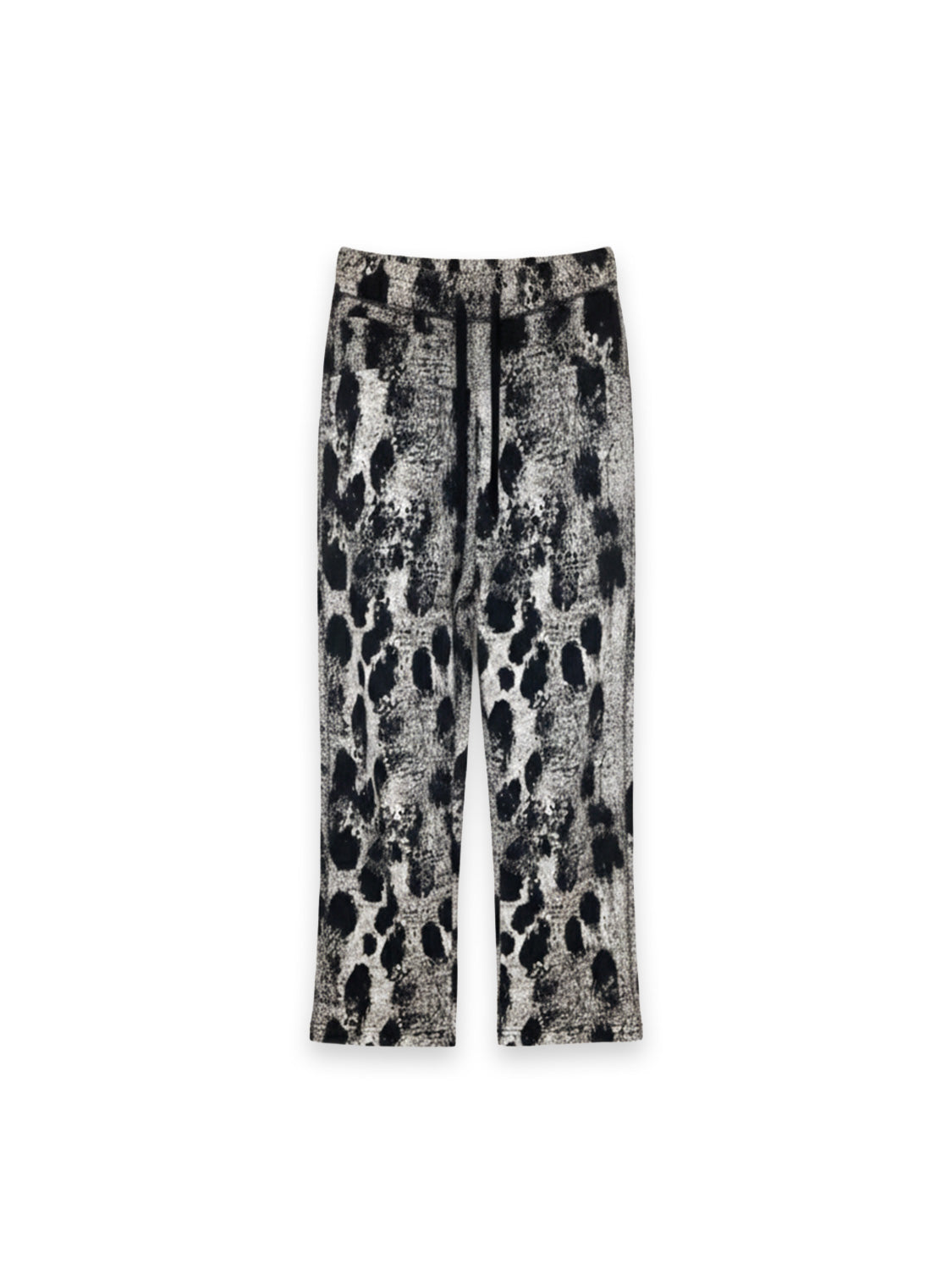 Relaxed Hose mit Animal Print