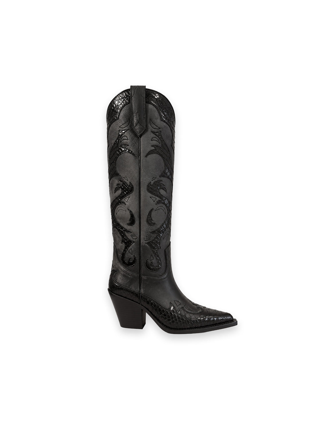 Tucson Western-Stiefel mit Kroko-Details