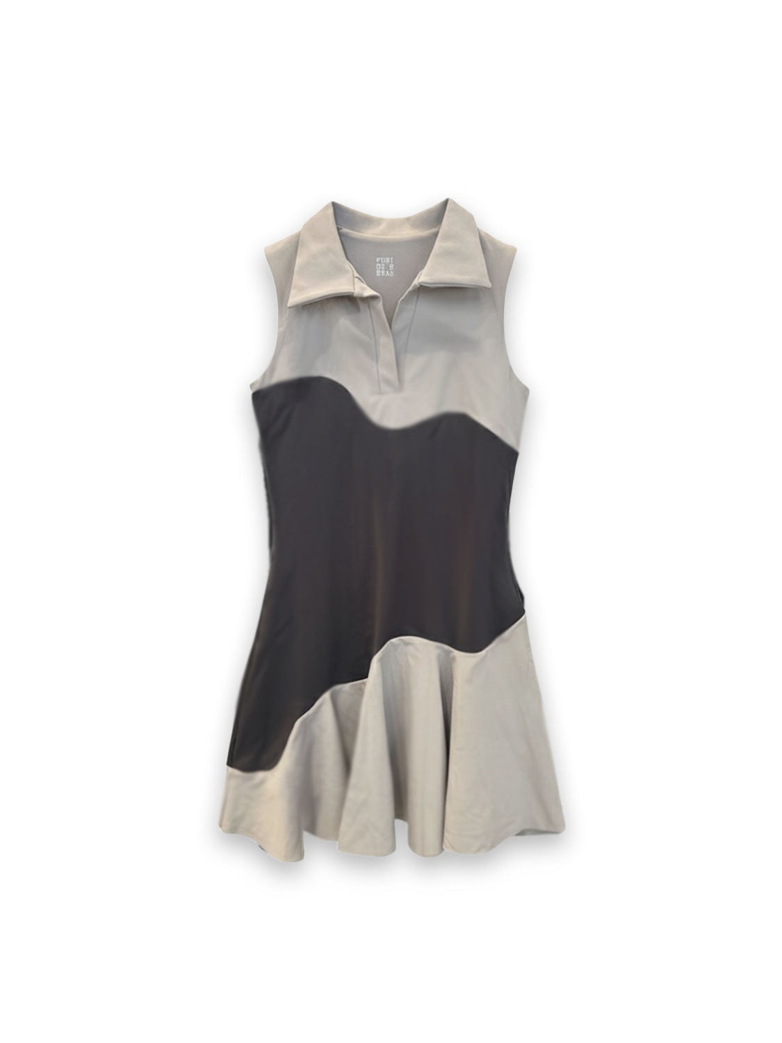 Wave Dress - Ärmelloses Kleid