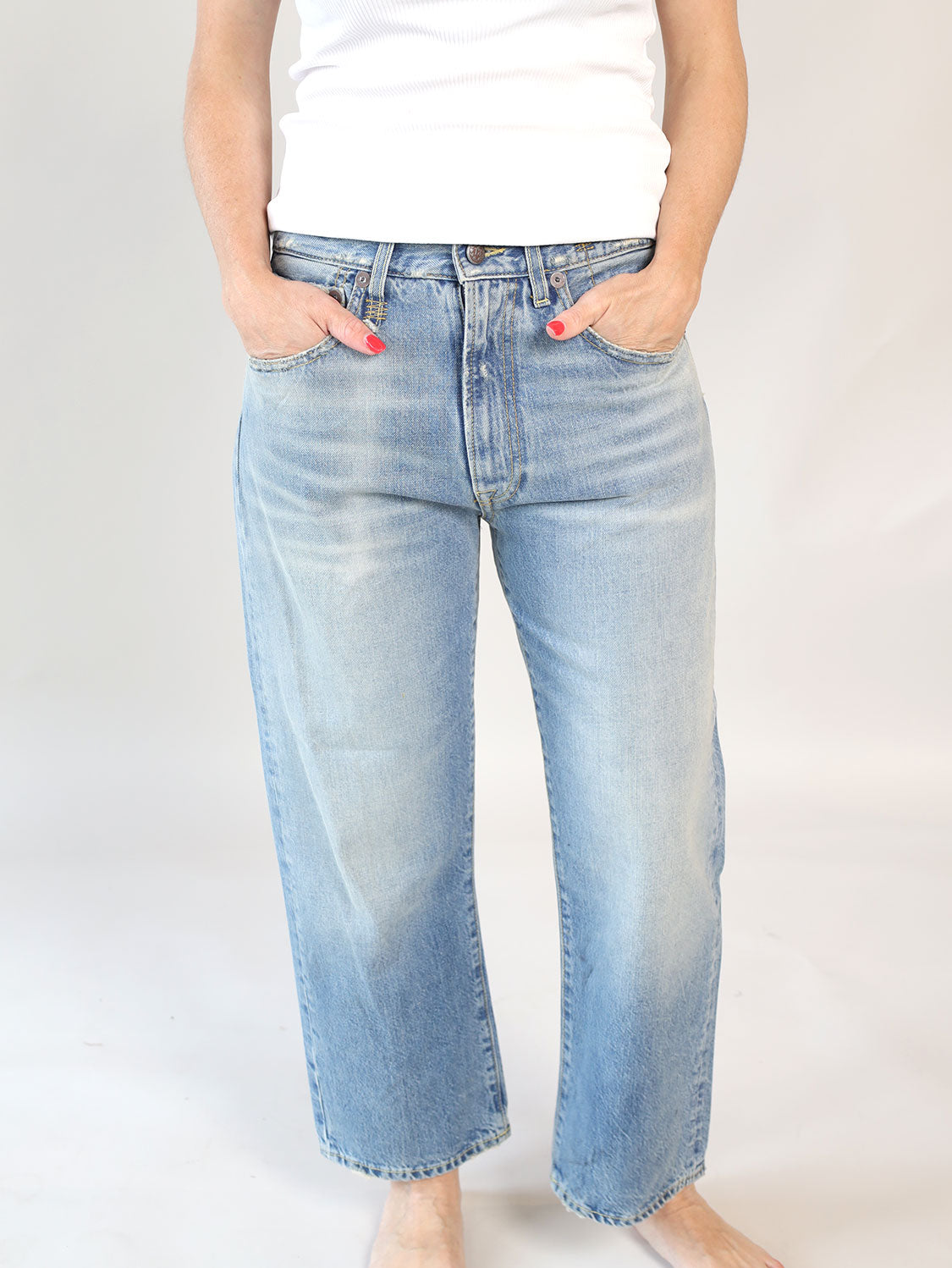 X-Boyfriend – Jeans aus Baumwolle