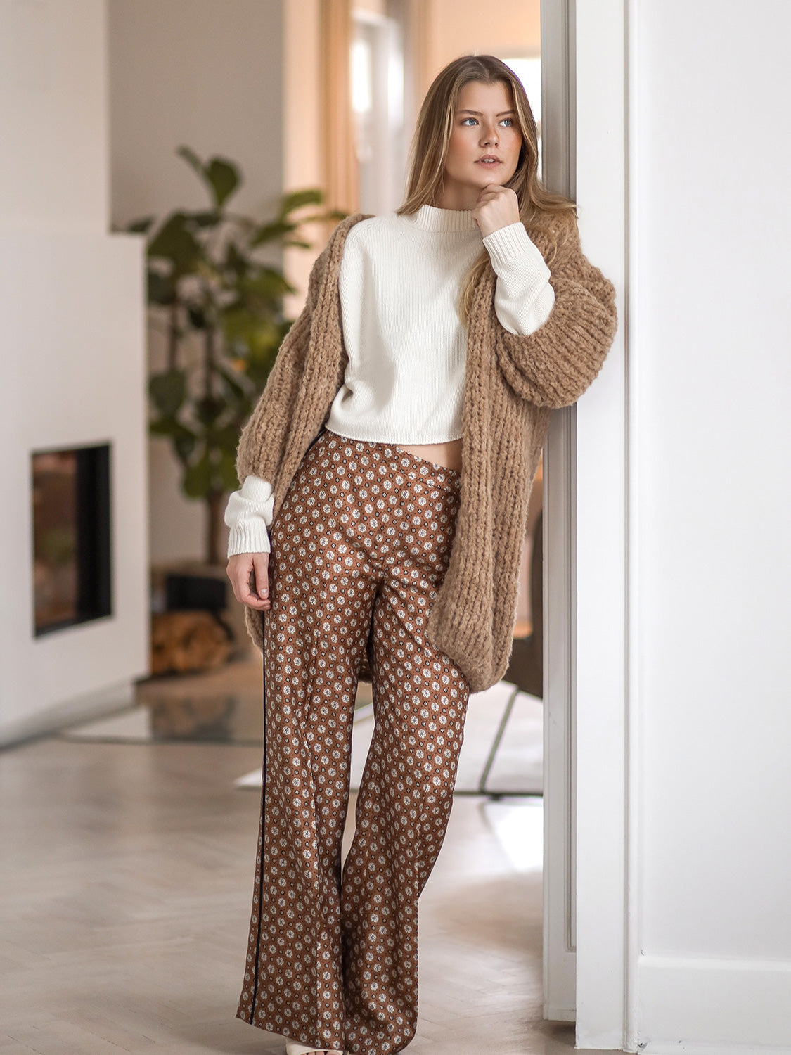 Karnie- Pullover rundhals short Form