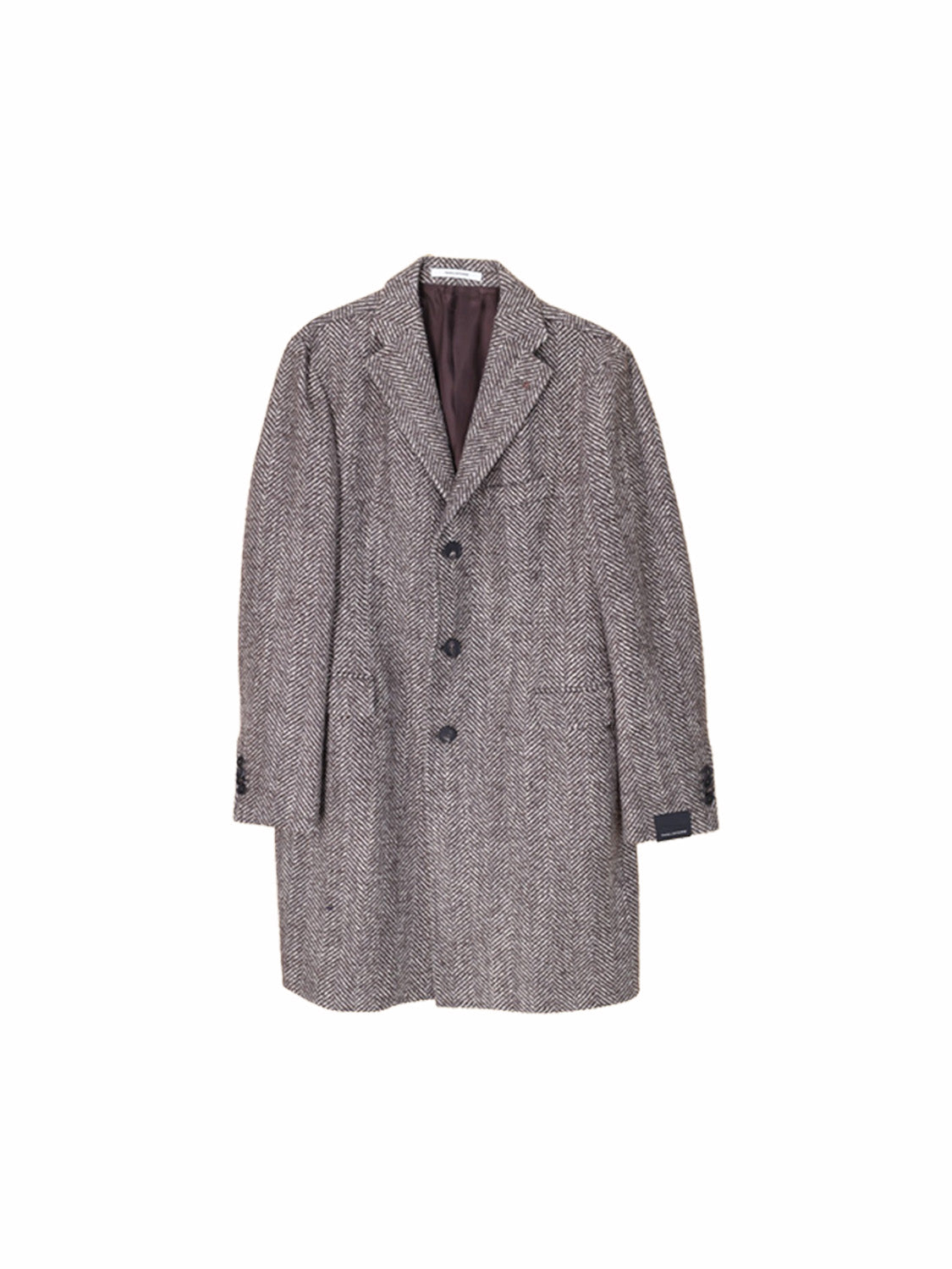 Mantel mit Fischgreten-Muster