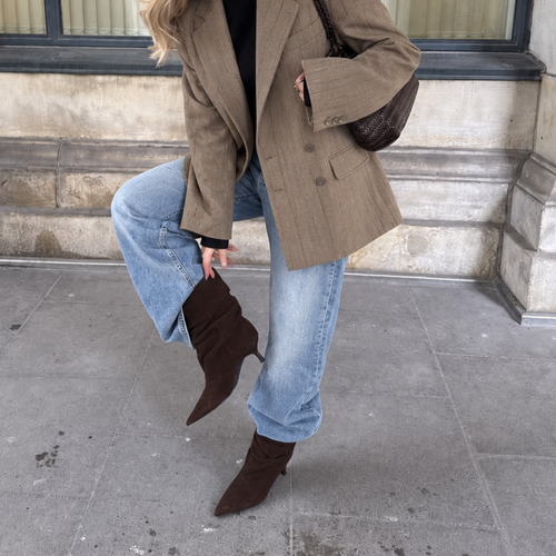 Slouchy Boots: So tragen wir die gerafften Boots